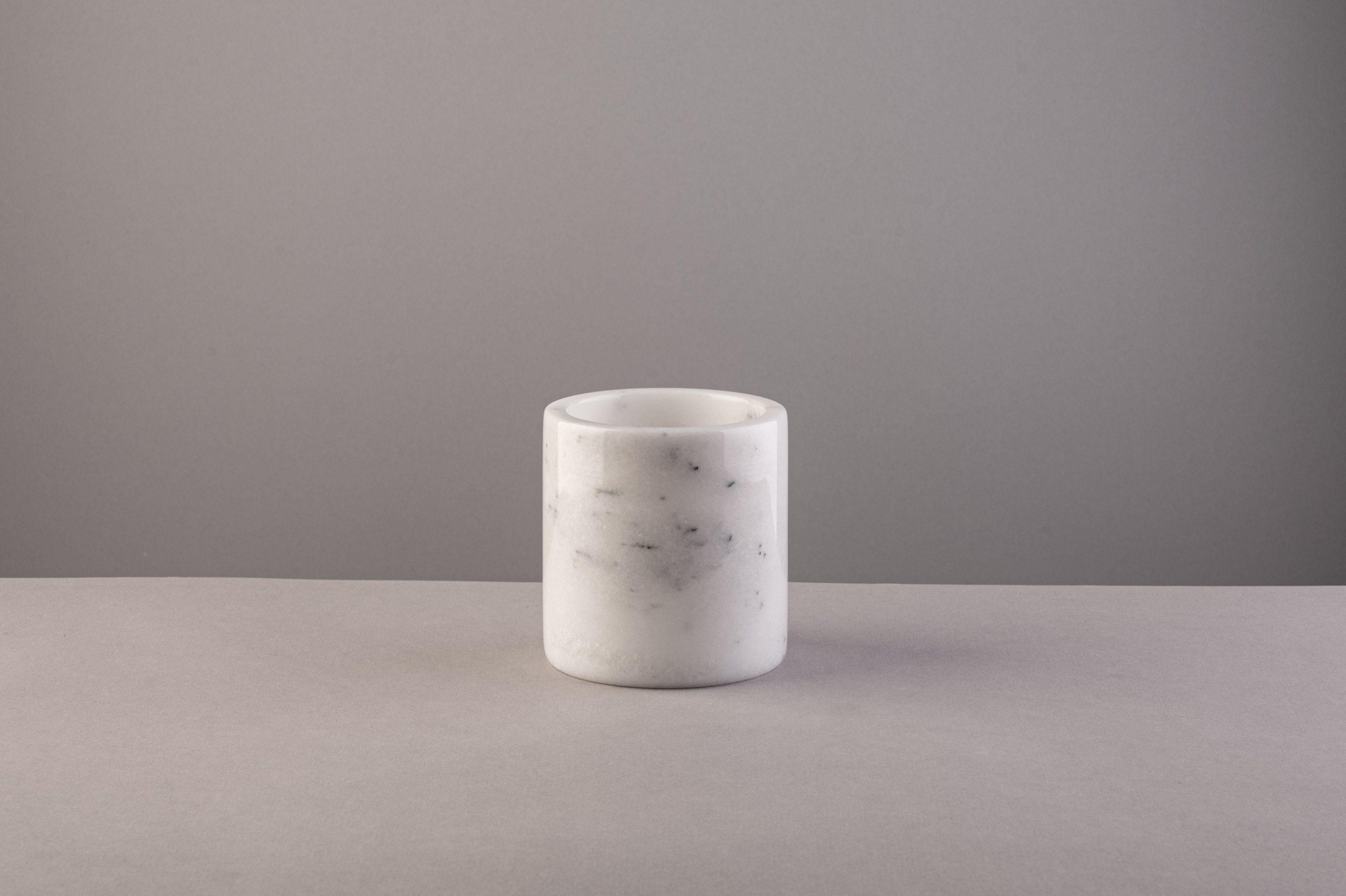 marmortrend Sehnsucht nach Einzigartigkeit Zahnbürstenhalter Marmor Zahnputzbecher/Vorratsdose