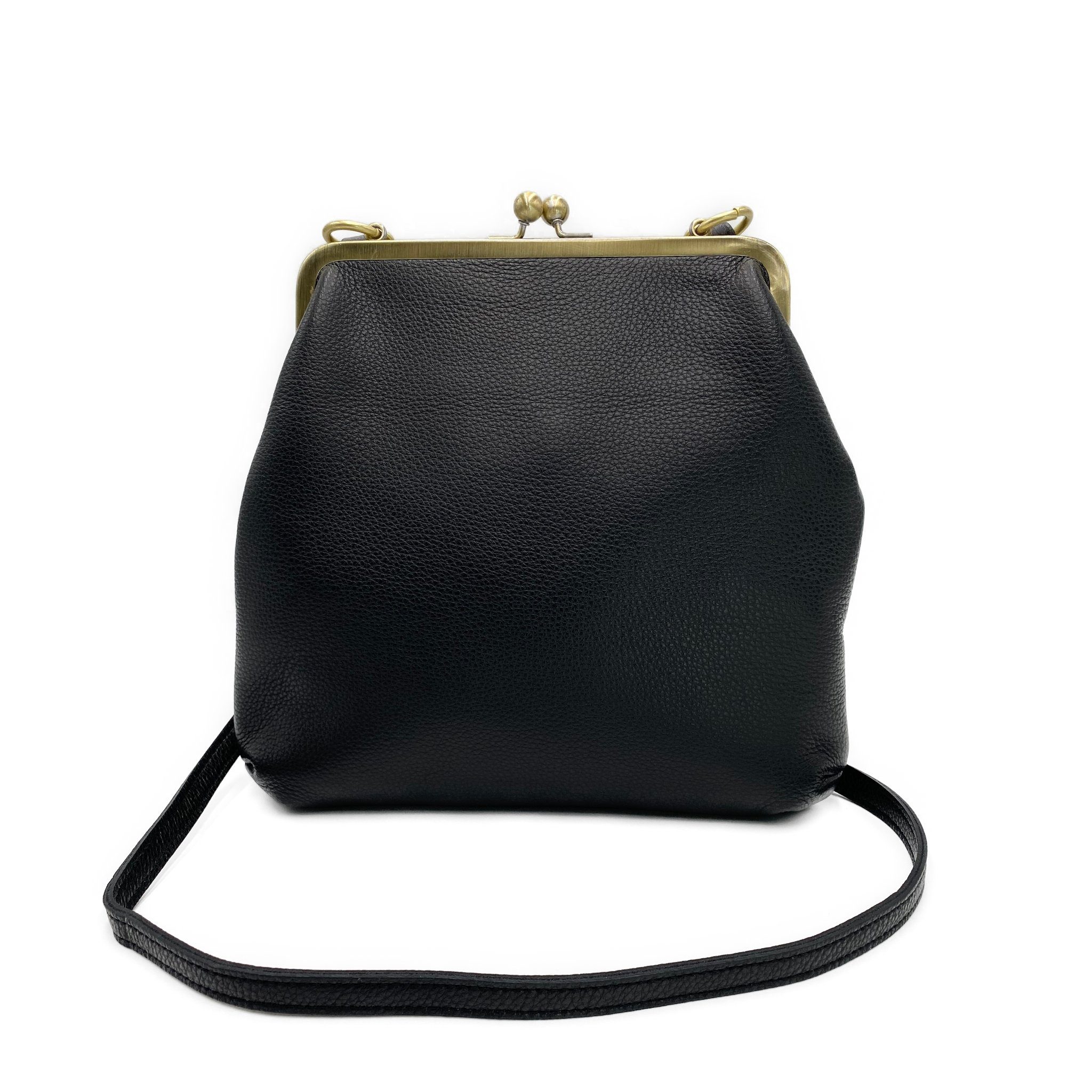 Taschenkinder Schultertasche Vintage Ledertasche Damen - Handtasche Zoe, Retro Umhängetasche, Echtes Leder vom Rind
