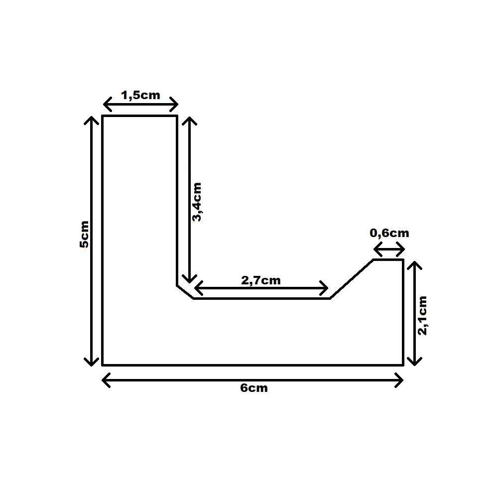 Licht-Trend Stuckleiste Stuckleiste oder Decke indirekt Dekor-Profil 1,2 m 6cm Wand