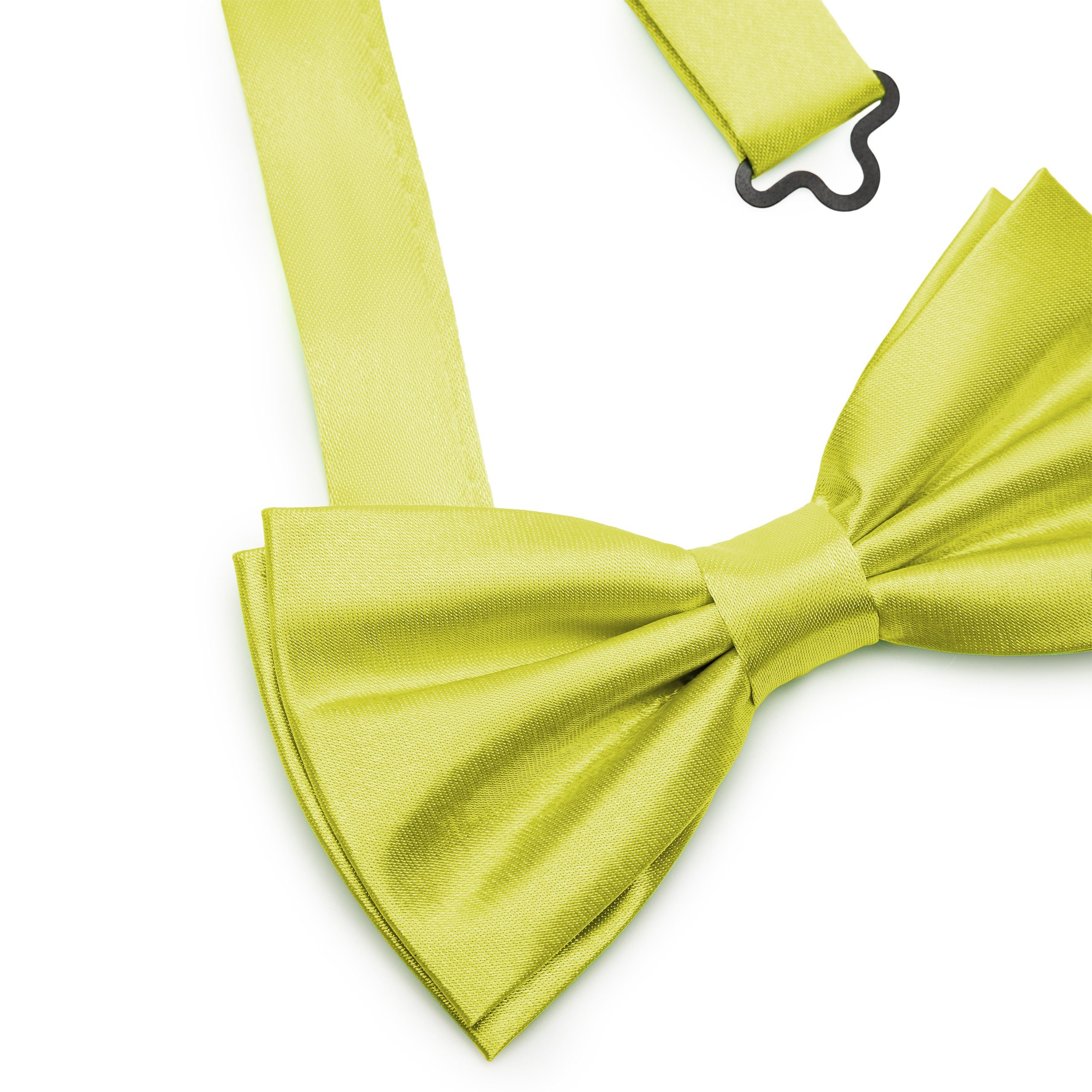 Ladeheid Fliege Elegante Herren Fliege -Hochwertig Glänzend Verstellbar BMS (12cmx6cm)