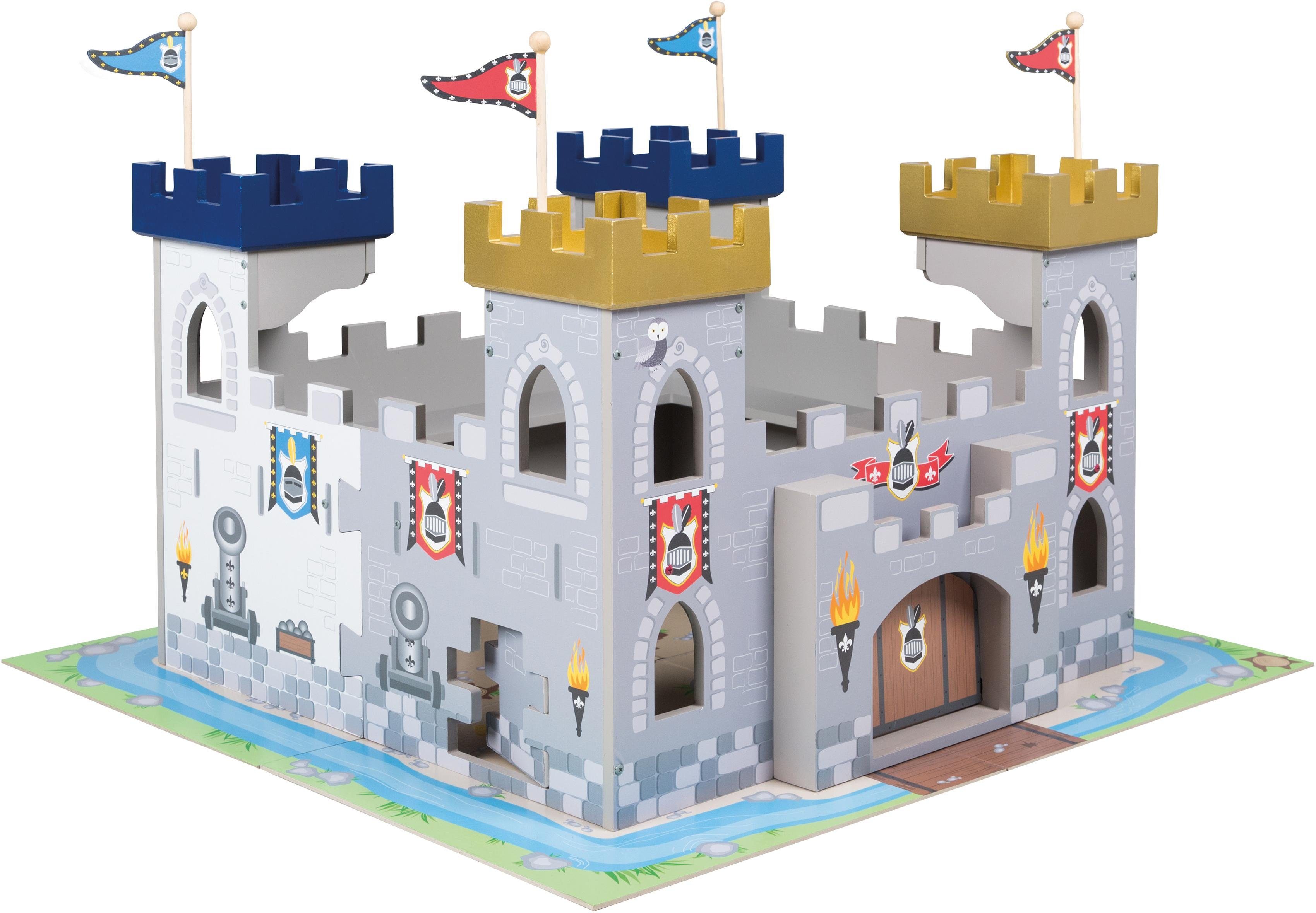 roba® Spielwelt Ritterburg 3 in 1, mit Spielunterlage