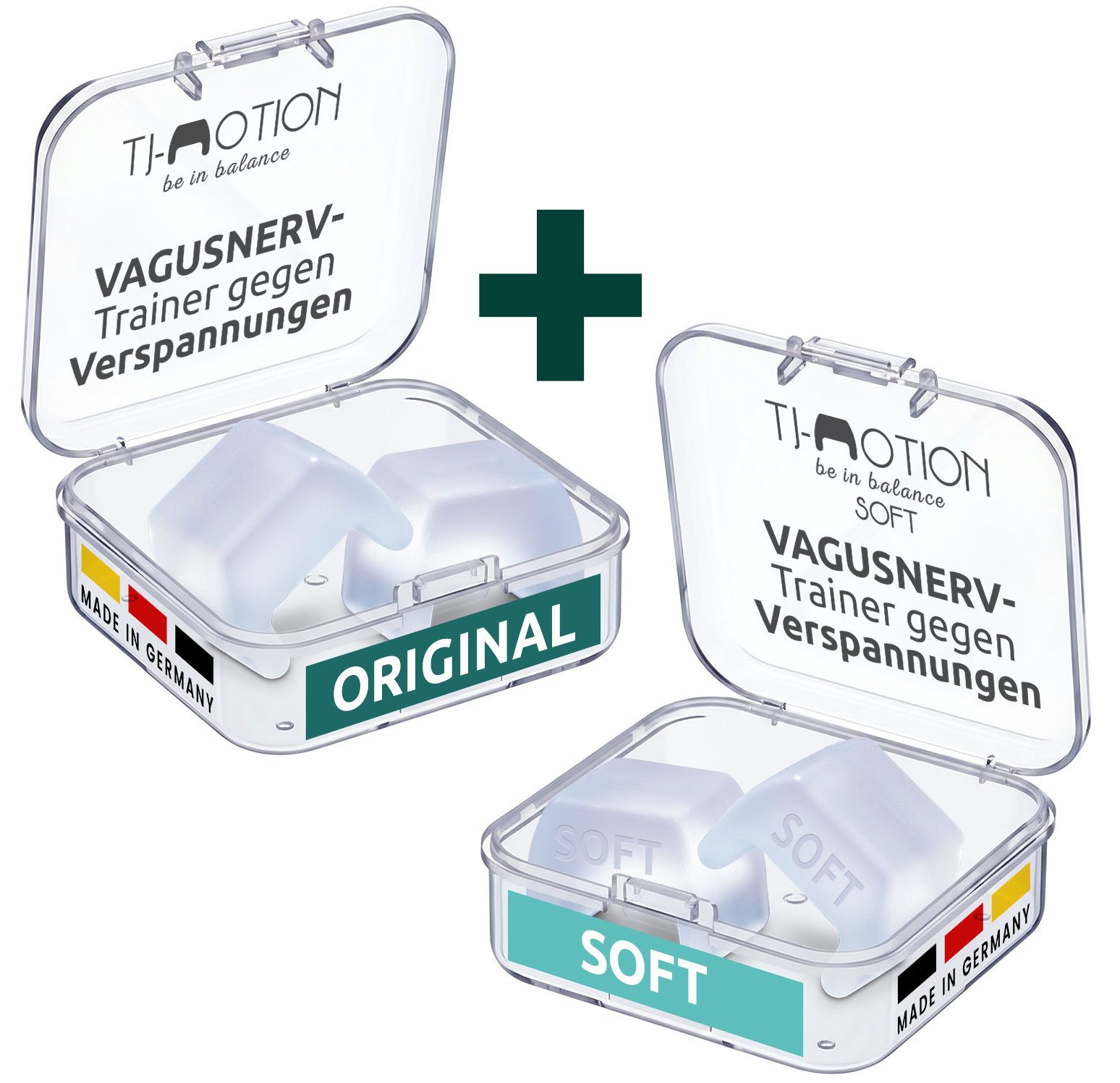 TJ-MOTION be in balance Massagegerät TJ-Motion innovative Lösung von Kiefer-Nacken- Rückenverspannungen