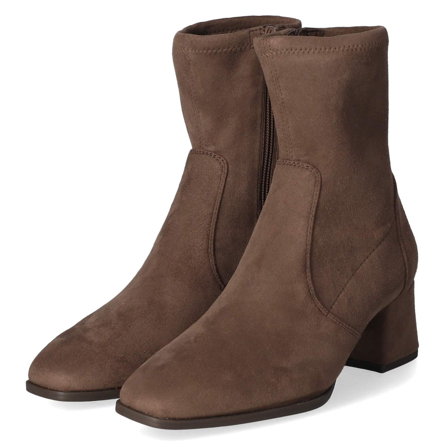 Unisa Unisa Klassische Stiefeletten LANTOS_ST_TAUPE Damen Textil taupe Schlupfstiefel