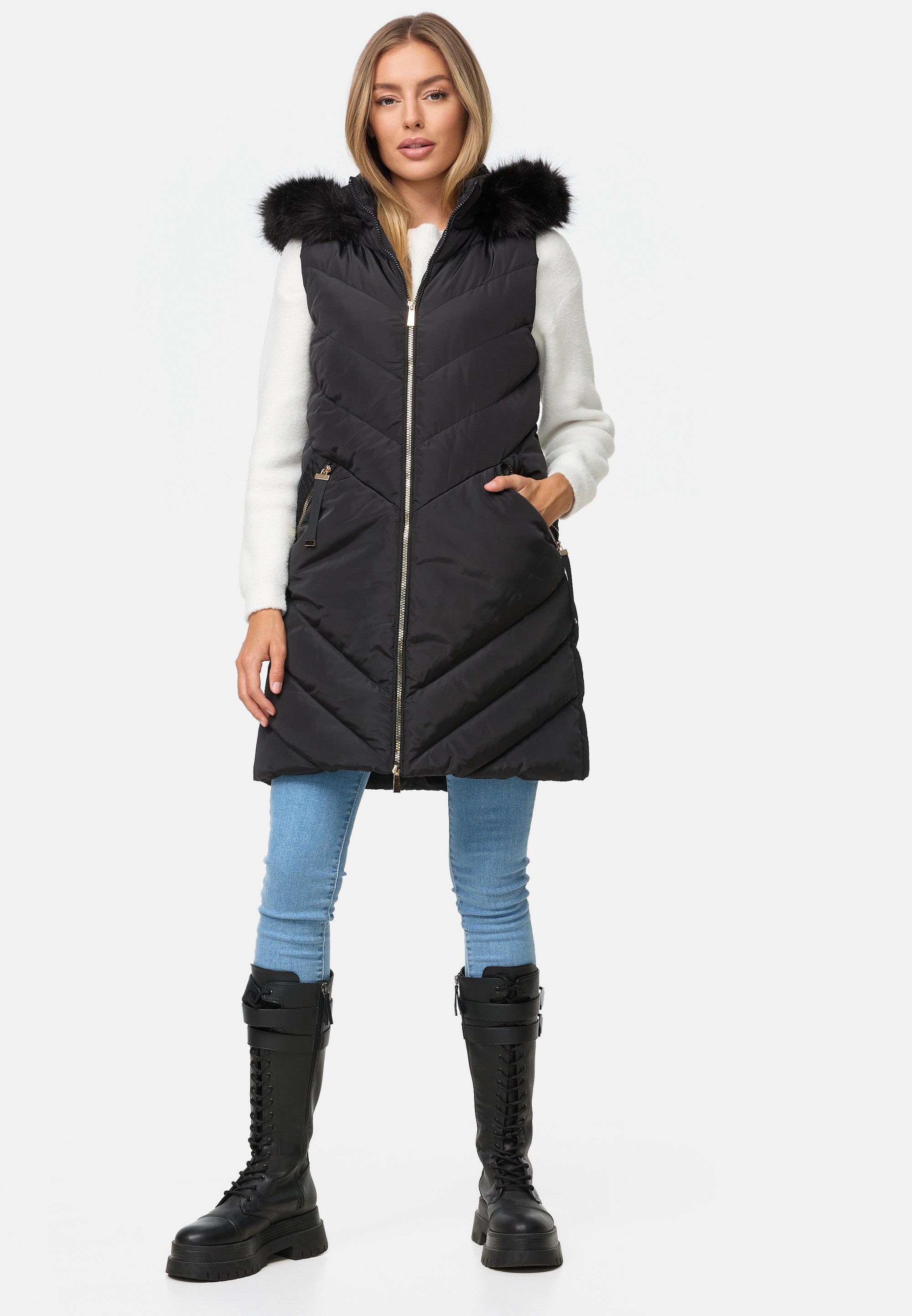 Threadbare Softshellweste mit gemütlicher Kapuze günstig online kaufen