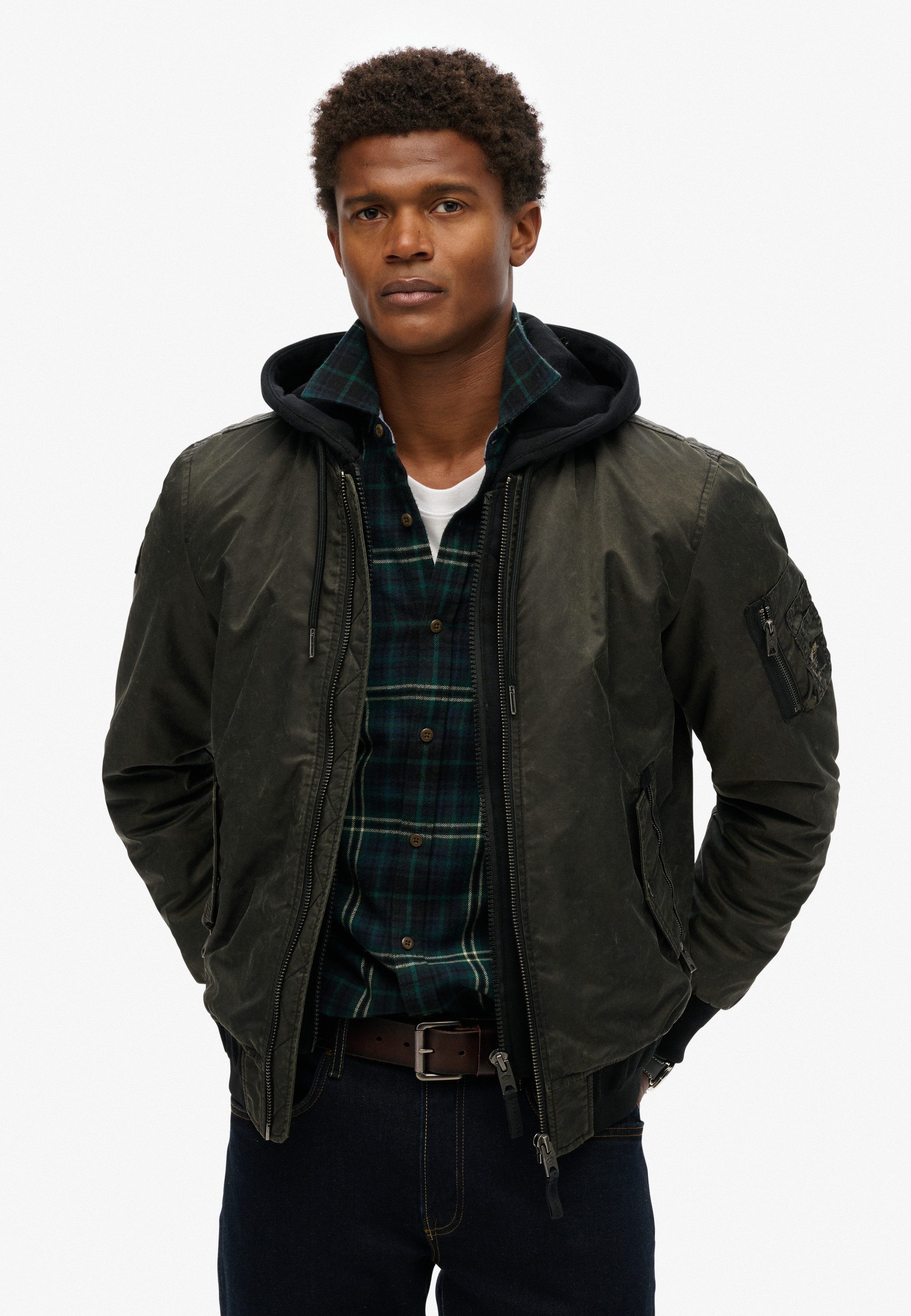 Superdry Parka MILITARY MA1 BOMBER JACKET günstig online kaufen