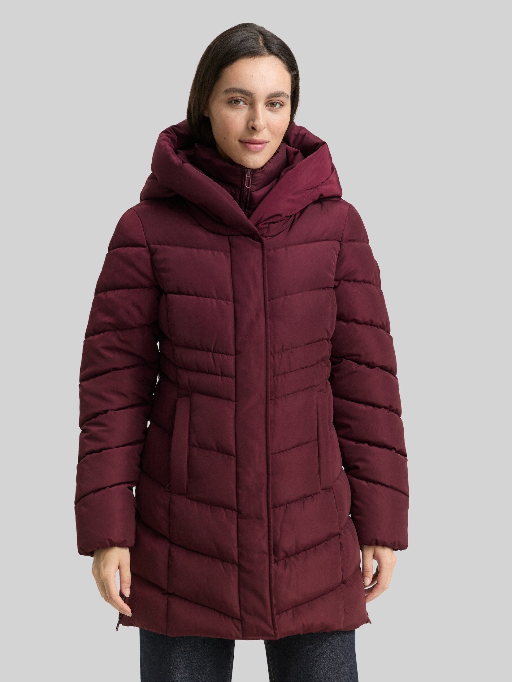 TOM TAILOR Steppmantel Jacken Puffer-Mantel im 2-in-1-Look
