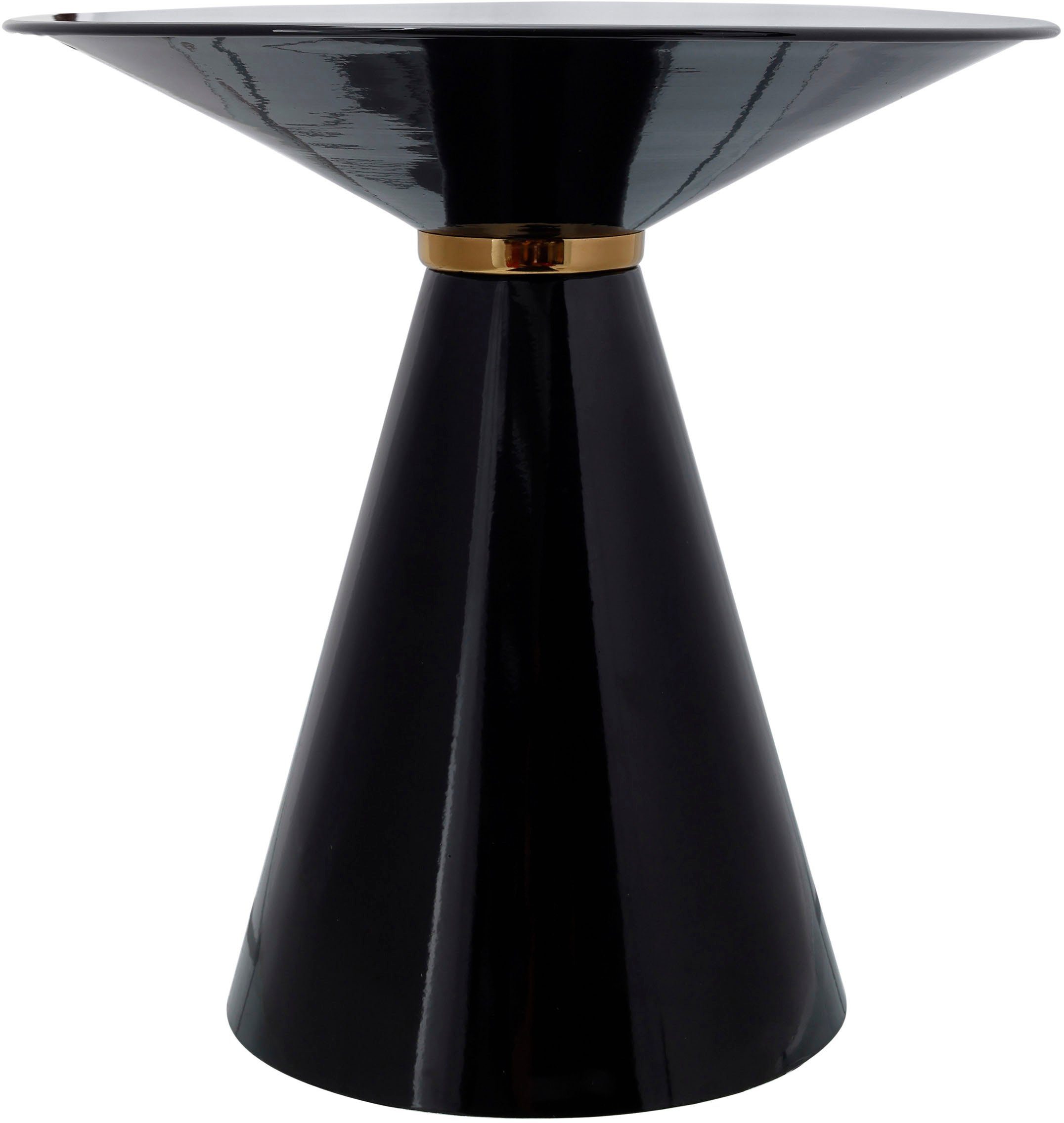 Kayoom Beistelltisch Art Deco 325, Abstelltisch aus Metall,funktional und stabil (1-St), Dekorativ, glanzvolle Lackierung, stilvolles Gestell