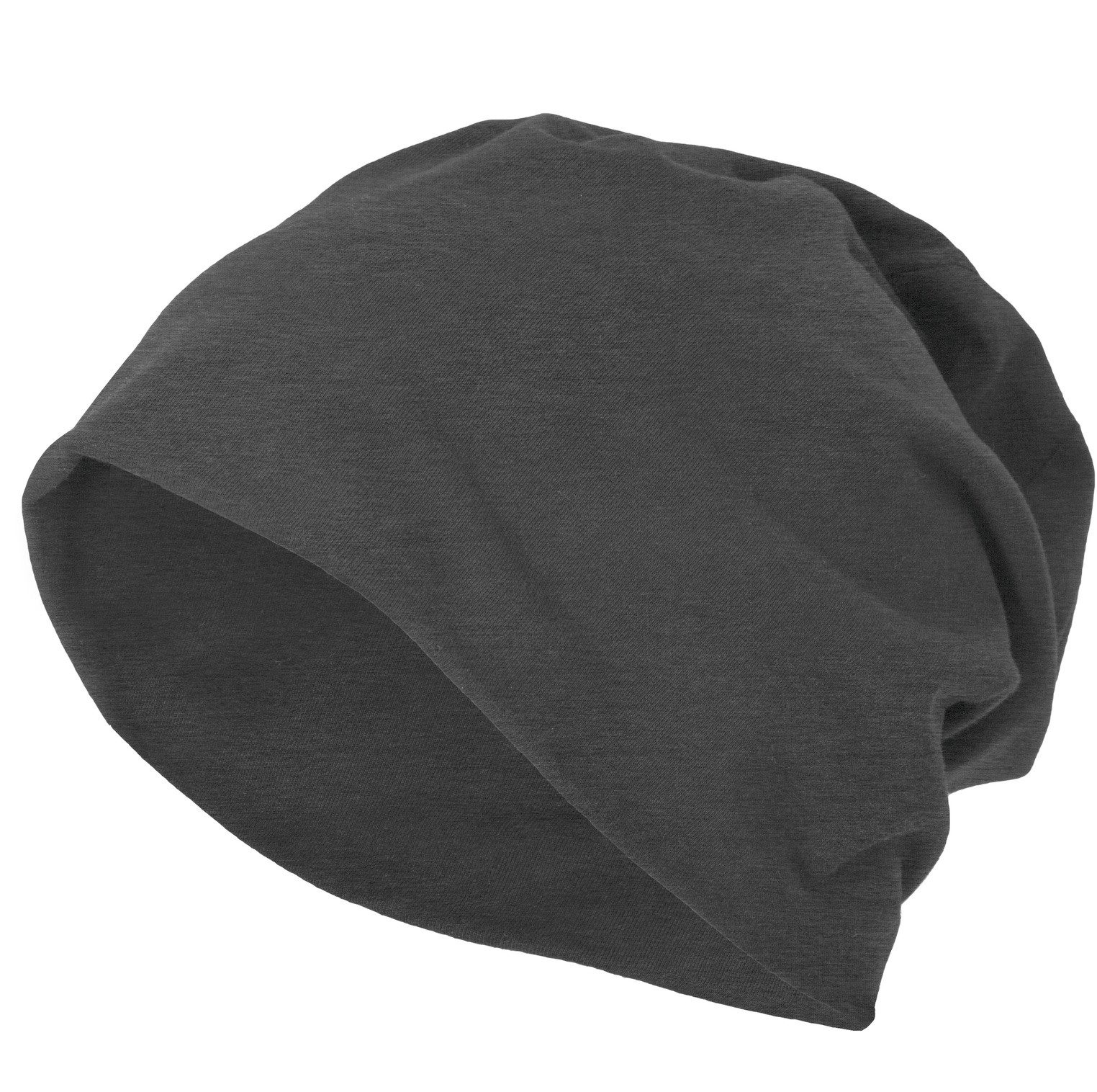 Beanie Unisex Jersey Beanie Mütze Damen Herren weich flauschig