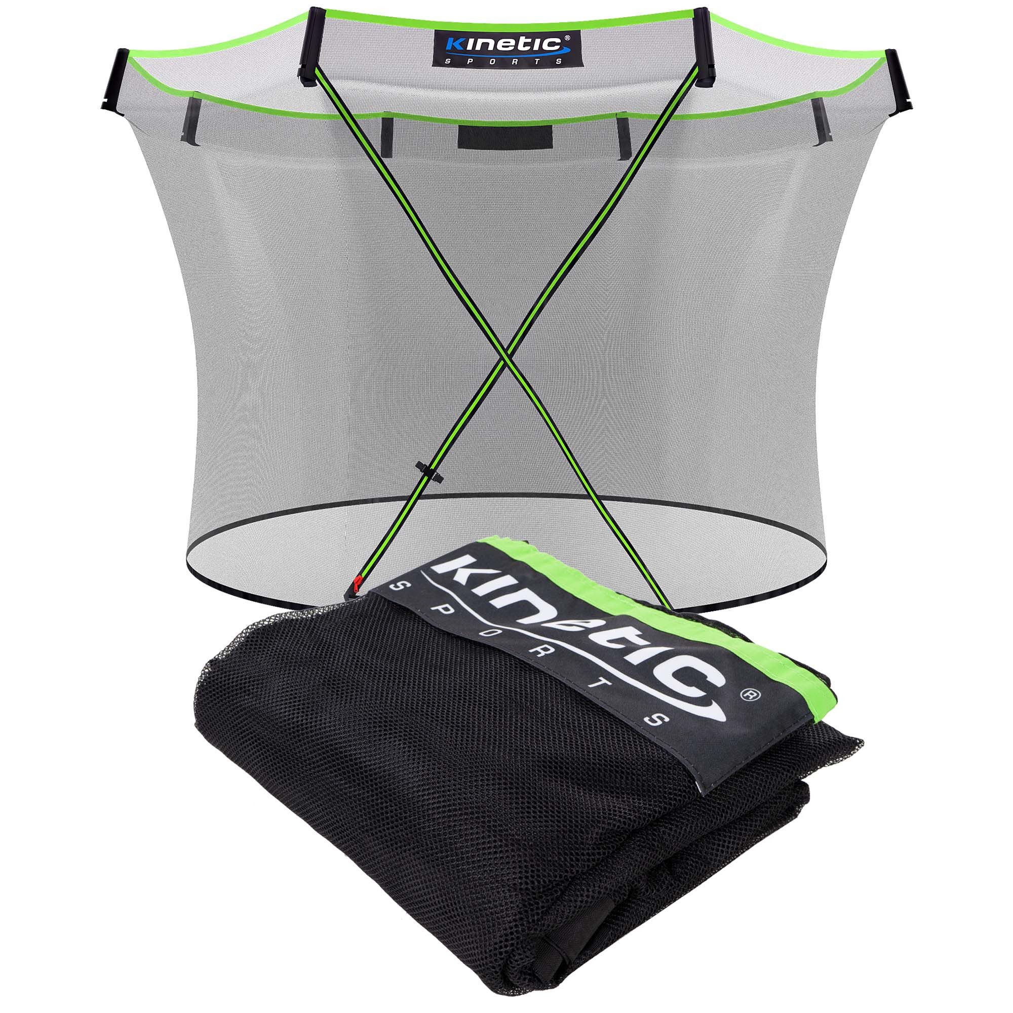 Kinetic Sports Trampolinnetz, KINETIC SPORTS Trampolin Sicherheitsnetz Ultimate Pro 244/305/366/427