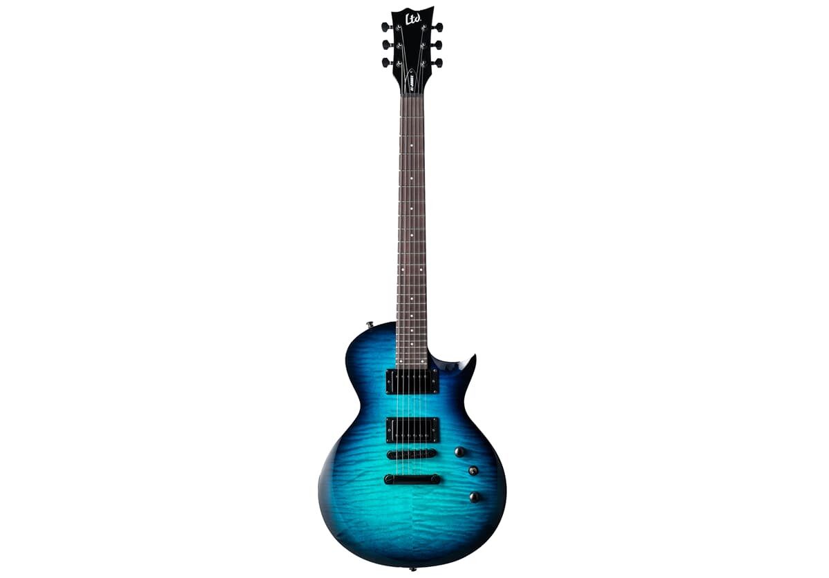 Ltd E-Gitarre ESP LTD EC-200DX Blue Burst