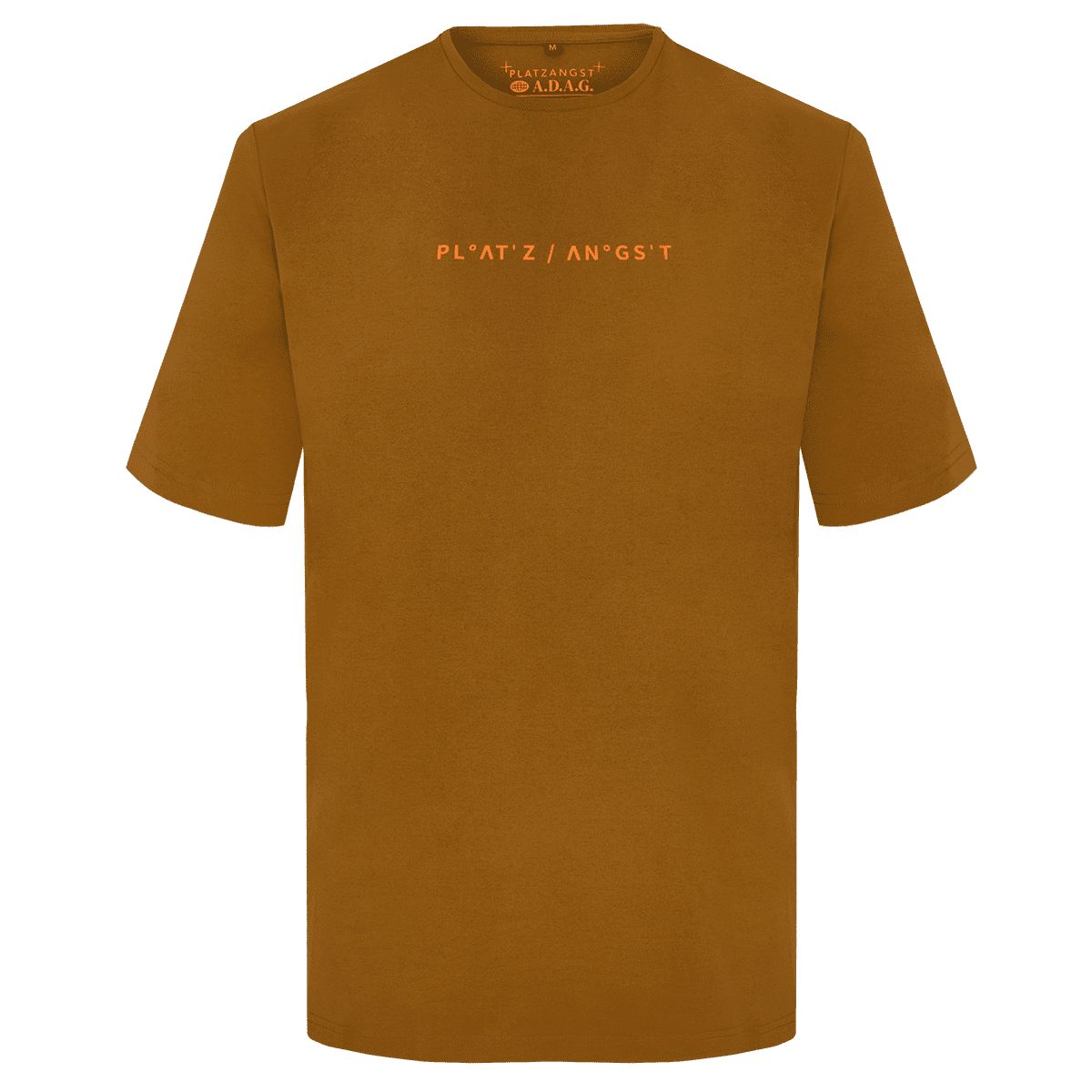 Platzangst T-Shirt T-Shirts Platzangst Function T-Shirt Braun S (1-tlg)
