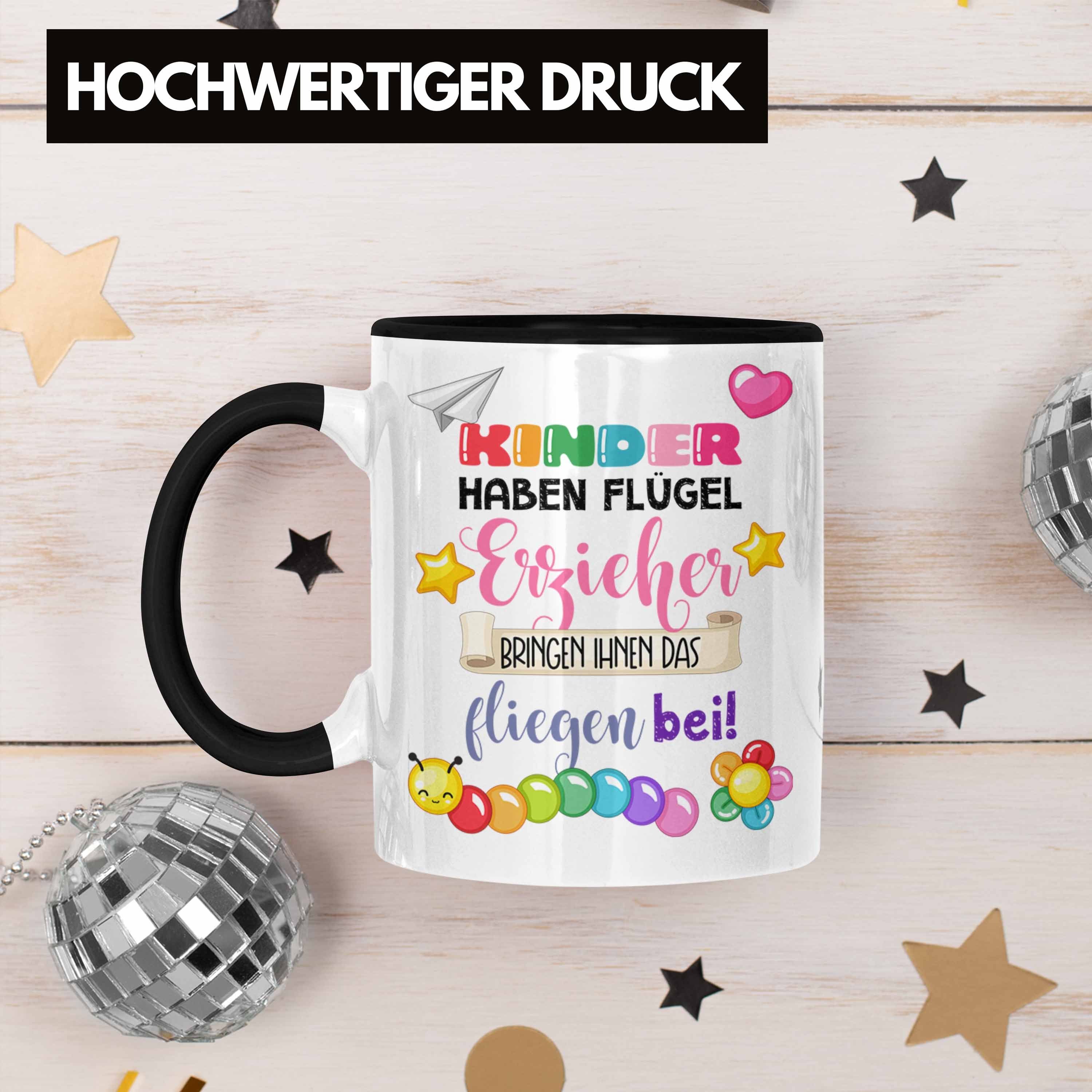 Trendation Tasse Trendation - Erzieherin Tasse Geschenk Danke Dankeschön Abschiedsgesch