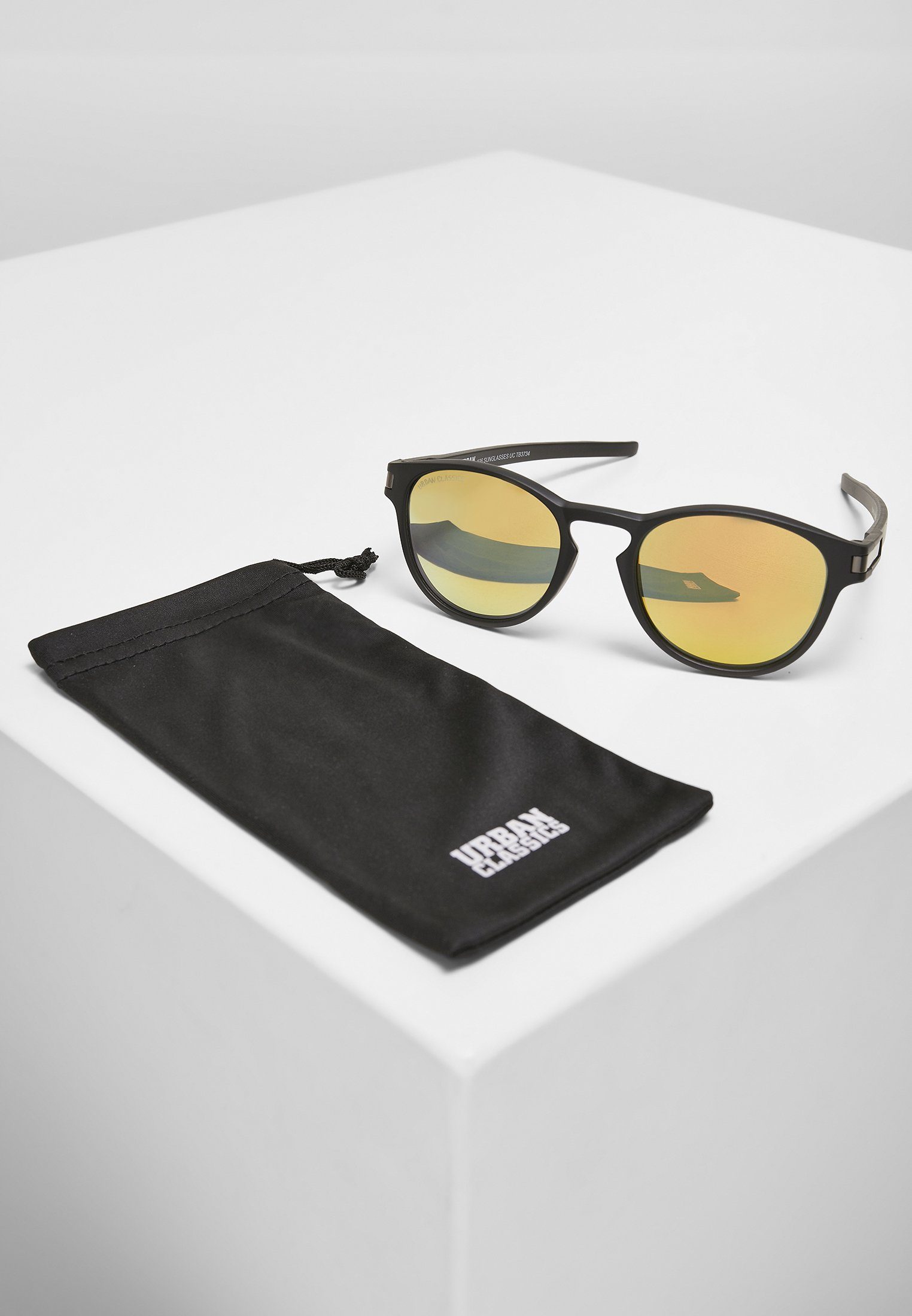 URBAN CLASSICS Sonnenbrille Accessoires 106 Sunglasses UC black/orange