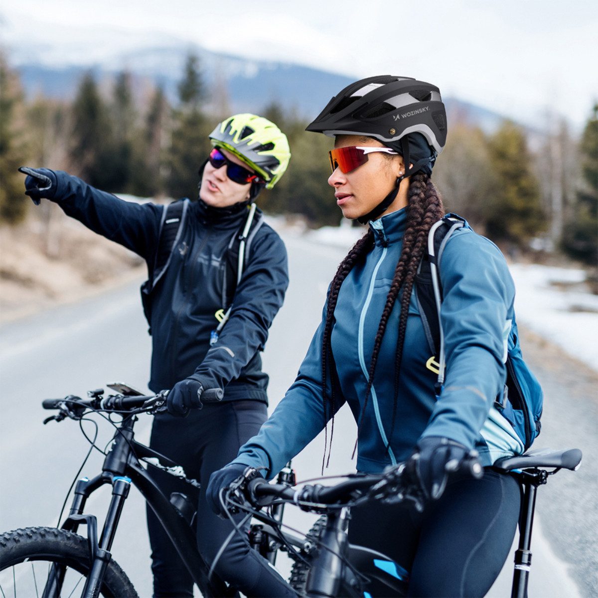 Wozinsky Fahrradhelm HT-001, Leichte Bauweise, hohe Belüftung, präzise Größenverstellung – Bild 5 von 5