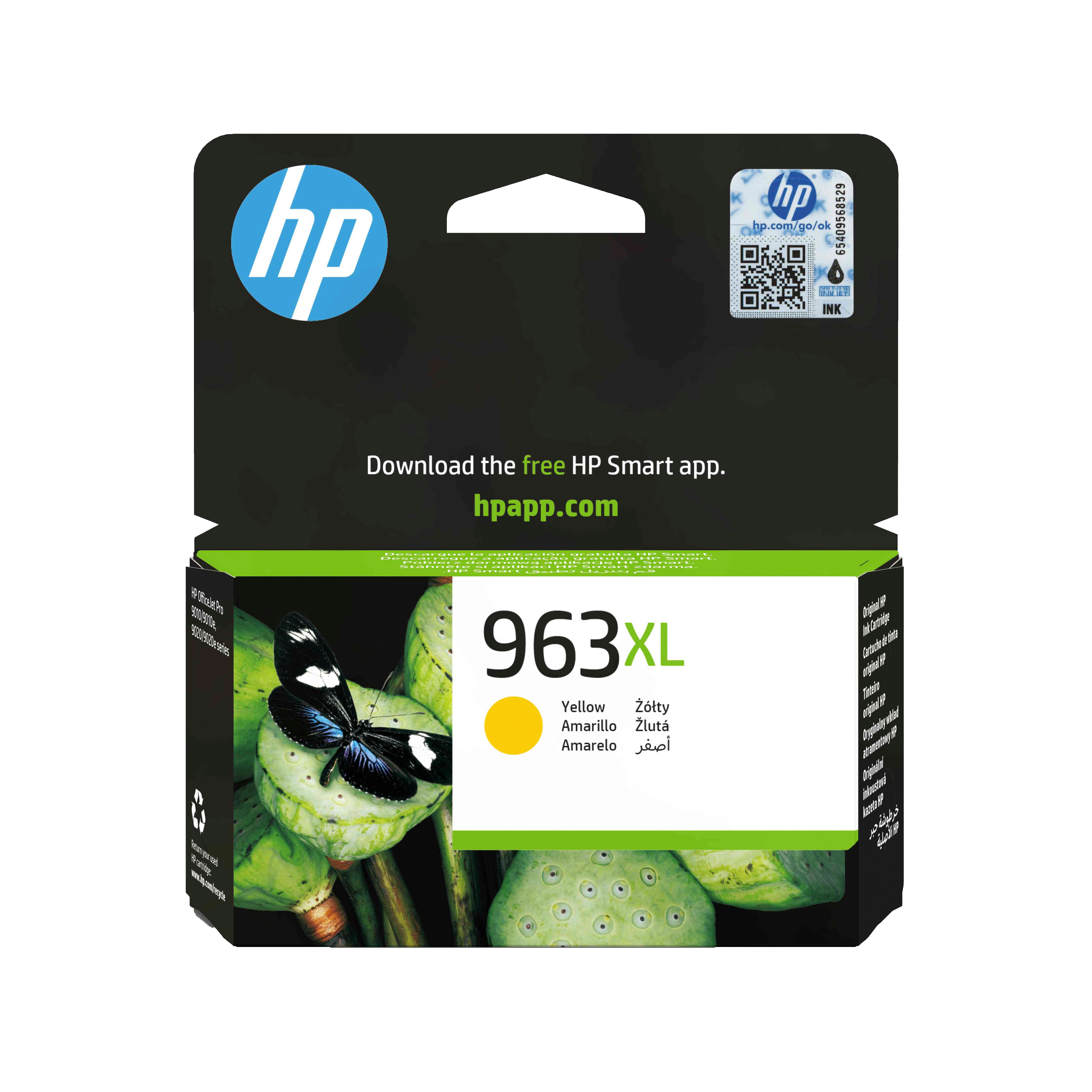 HP HP Tintenpatrone Nr. 963XL 3JA29AE Gelb (ca. 1.600 Tintenpatrone