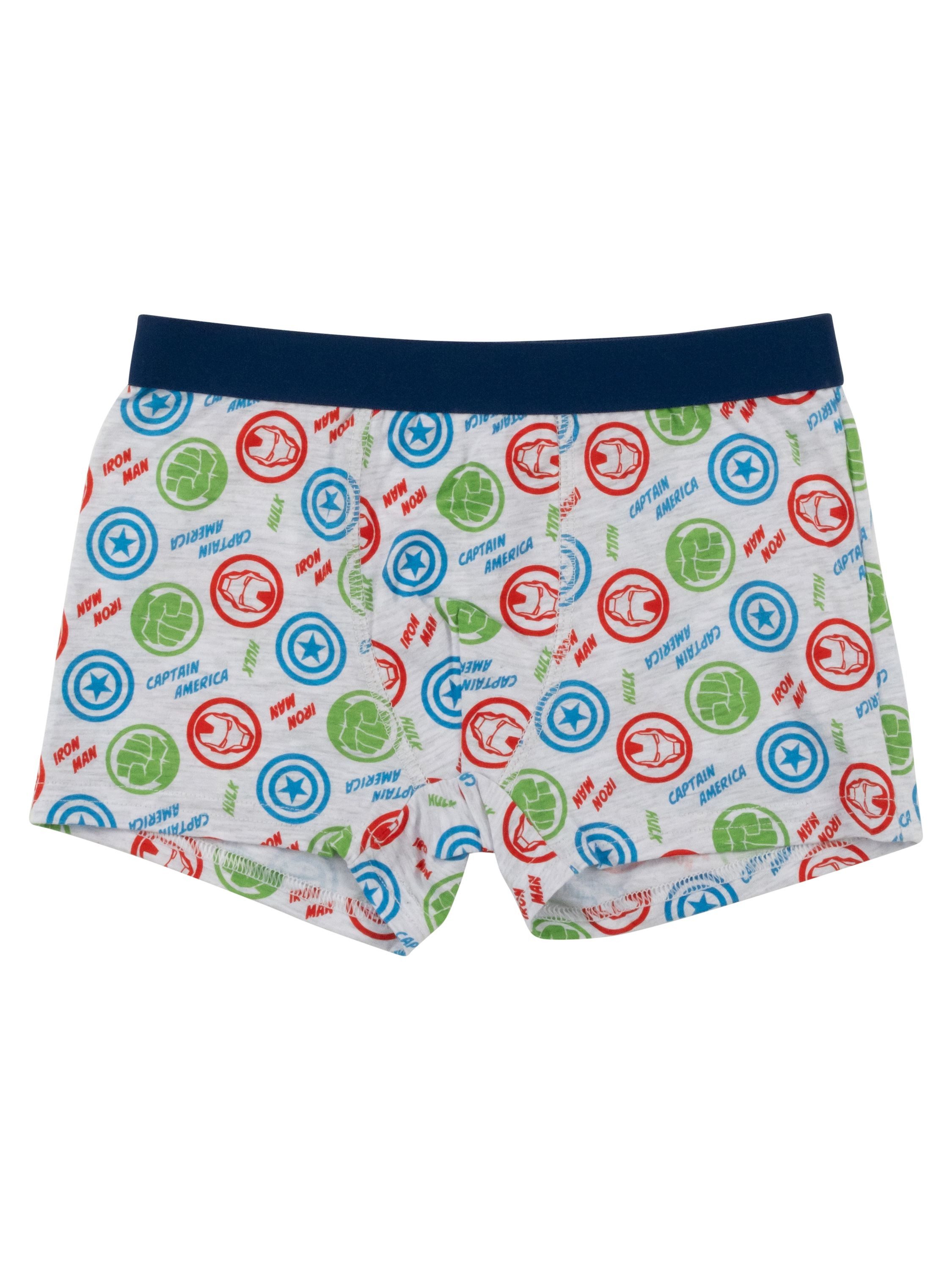 United Labels® Boxershorts Marvel The Avengers Boxershorts Unterhose Boxer (2er Pack)