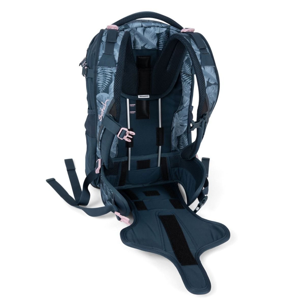 Satch Schulrucksack Pack Betty Blue (2tlg., inkl. Schlamperbox)