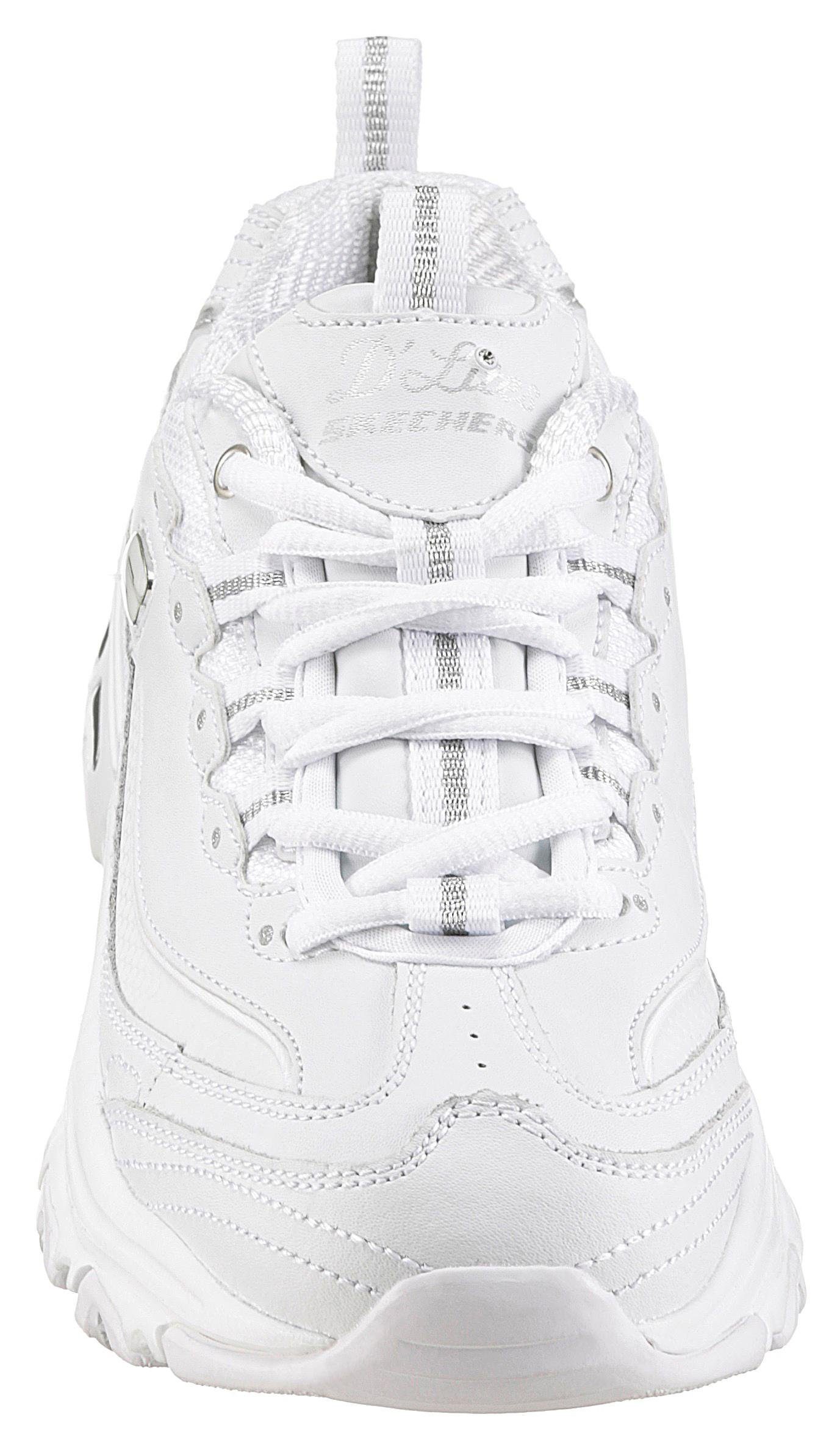 Skechers D´Lites-Fresh Start Sneaker Freizeitschuh, Halbschuh, Schnürschuh mit Bio-Dri-Ausstattung