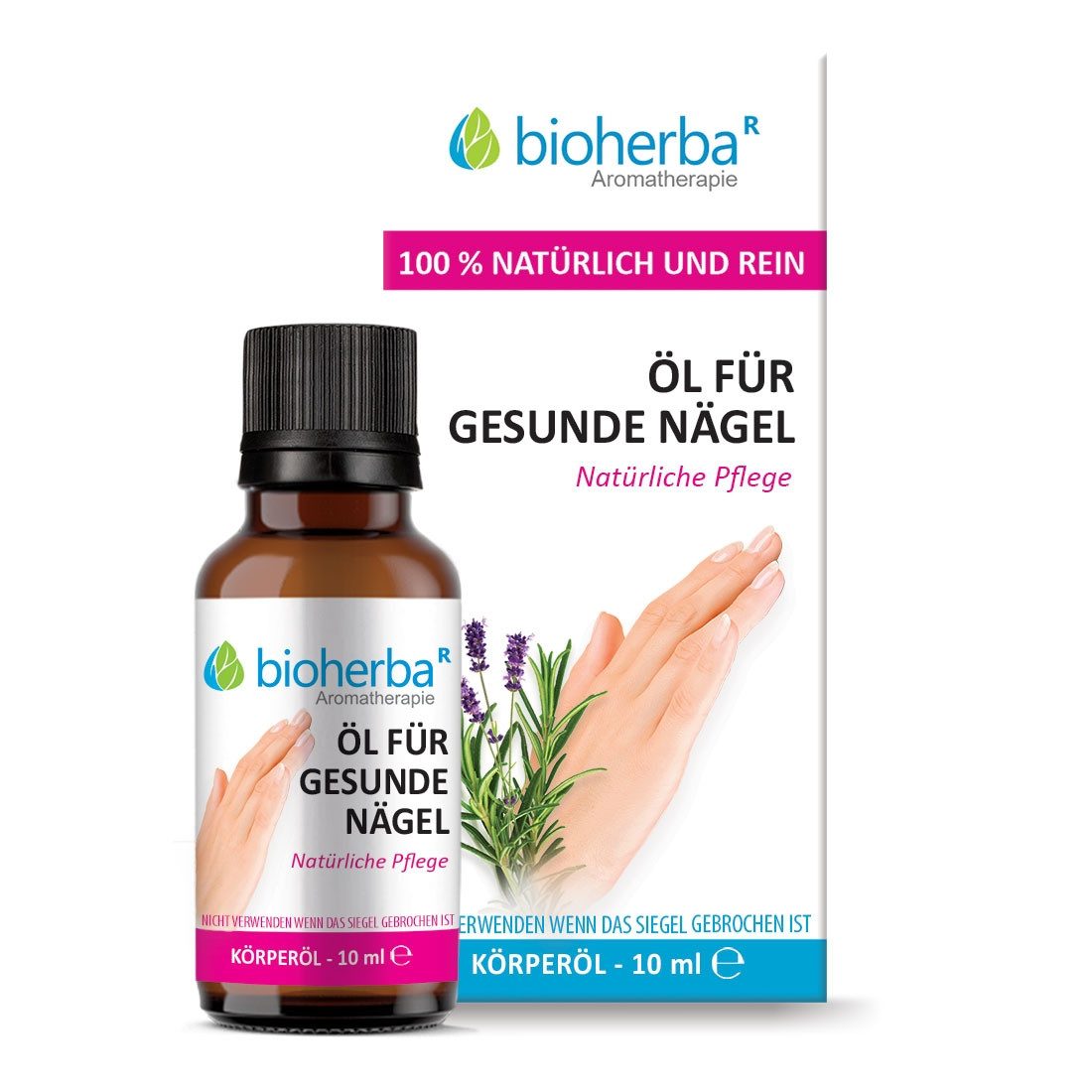 BIOHERBA R Pflege-Set Öl für Gesunde Nägel 10 ml