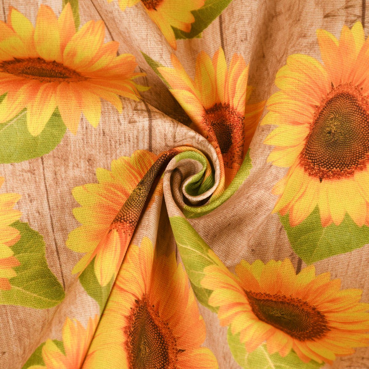 LEBEN. Dekokissen Kissenhülle Holzlatten Outdoor SCHÖNER SCHÖNER Sonnenblumen LEBEN. Sunflower