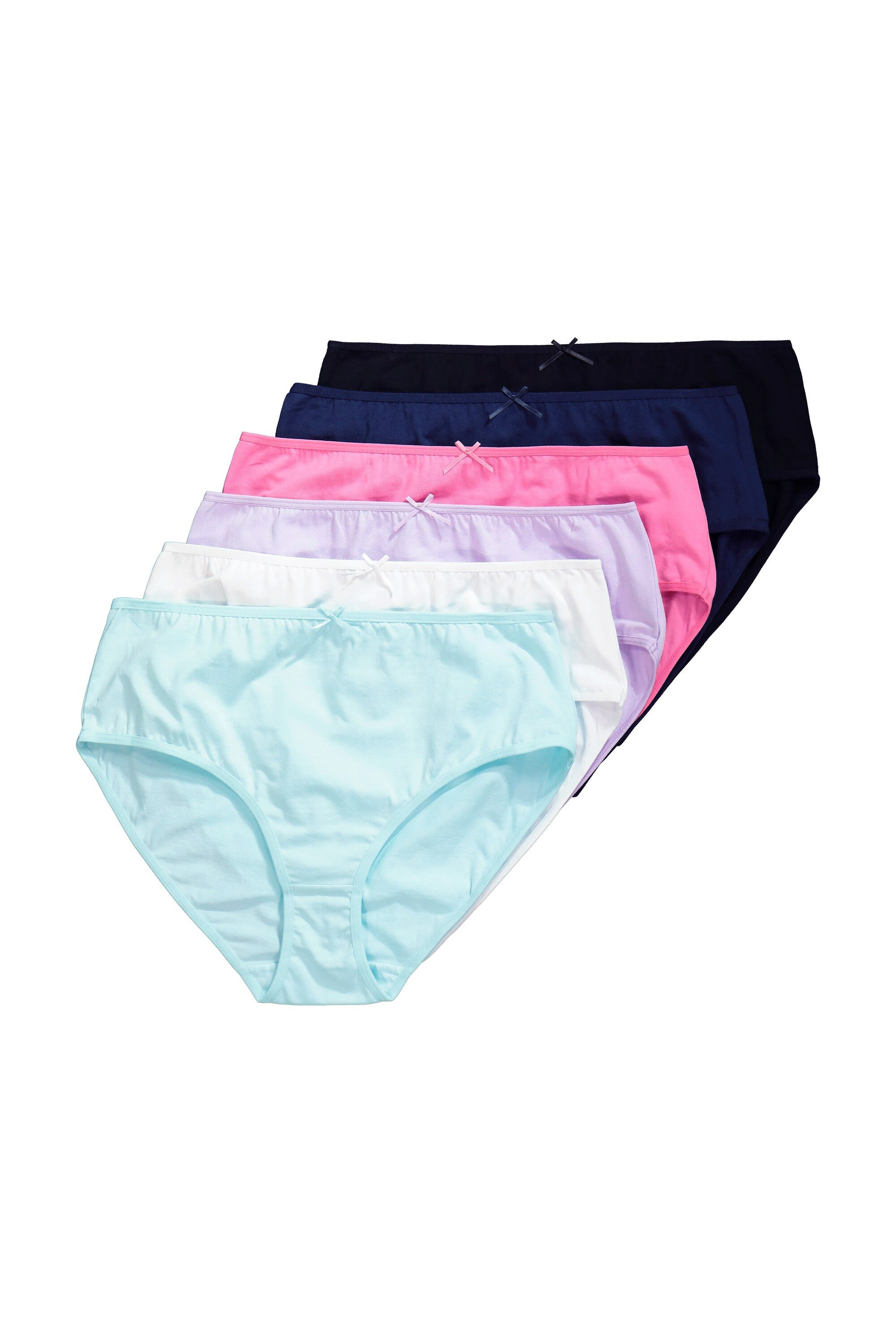 Slip Midislips 6er-Pack Farbmix