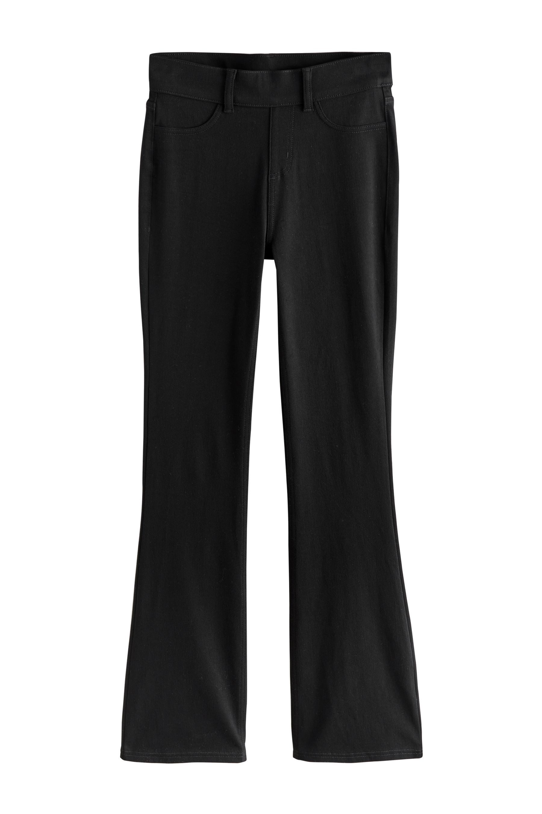 Next Jeansleggings Bootcut-Leggings aus Jersey-Denim, Kurzgröße (1-tlg)