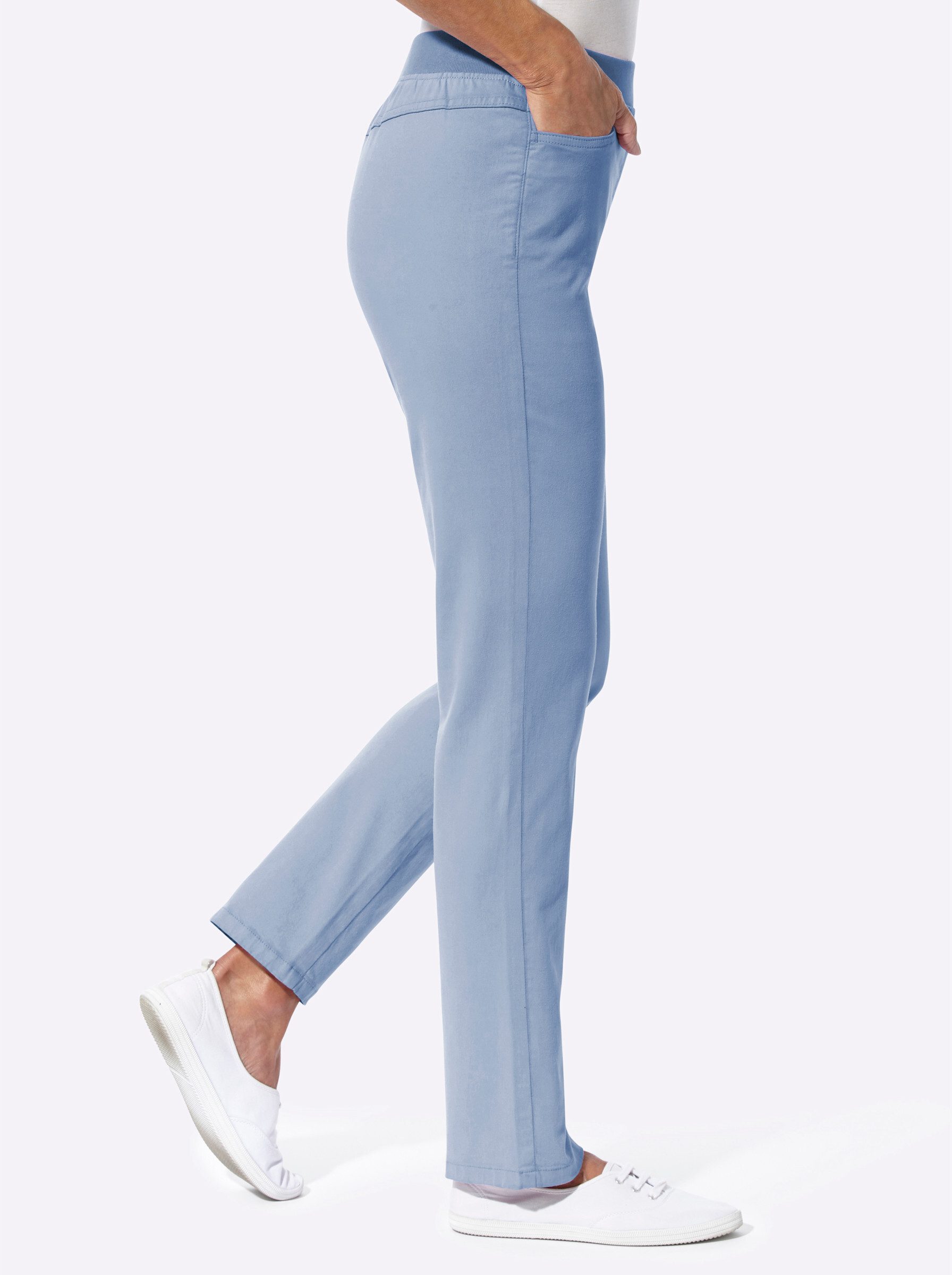 Sieh an! Jerseyhose Schlupfhose Innenbeinlänge ca. günstig online kaufen