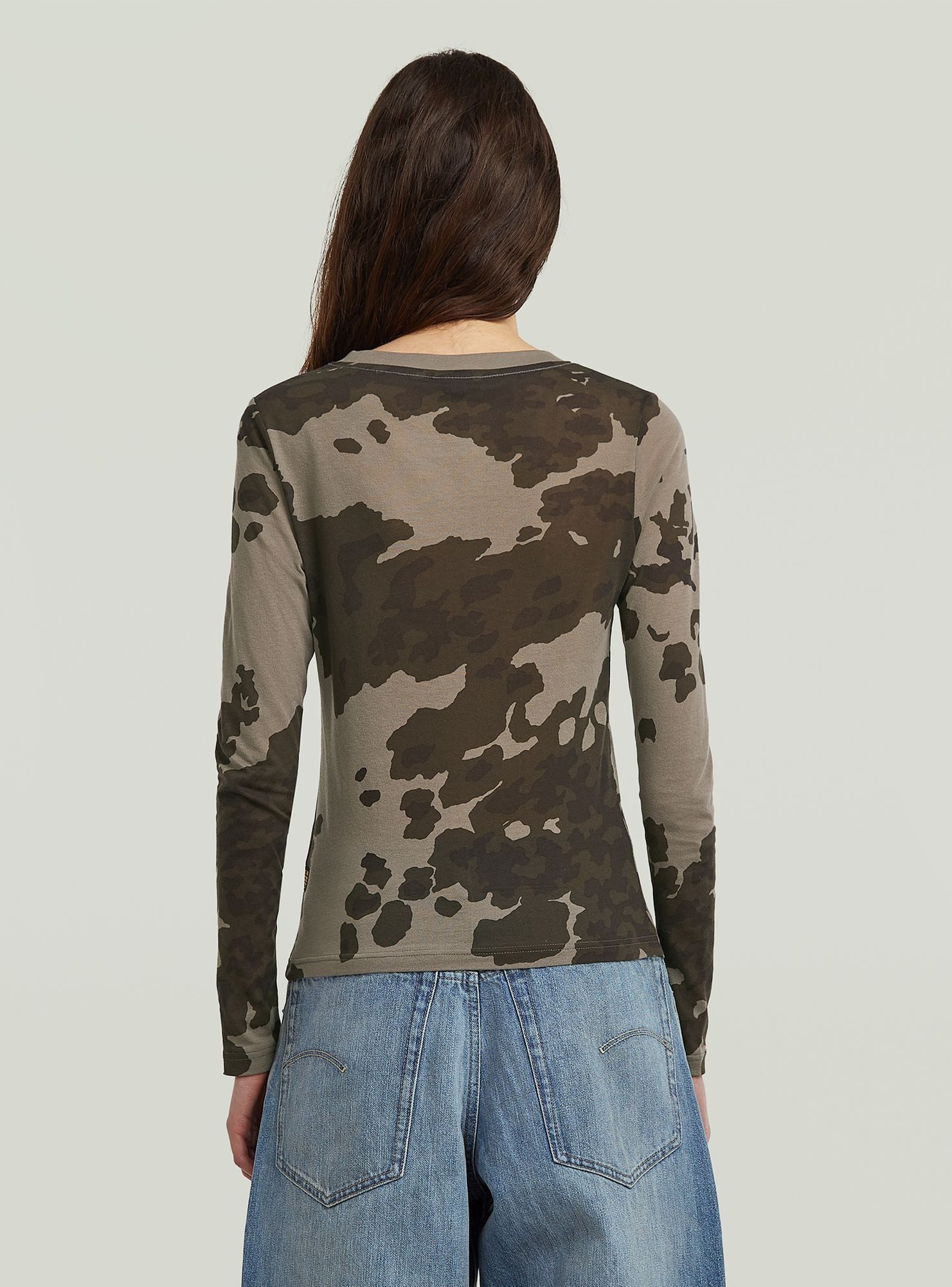 G-STAR T-Shirt Allover Print Slim T-Shirt