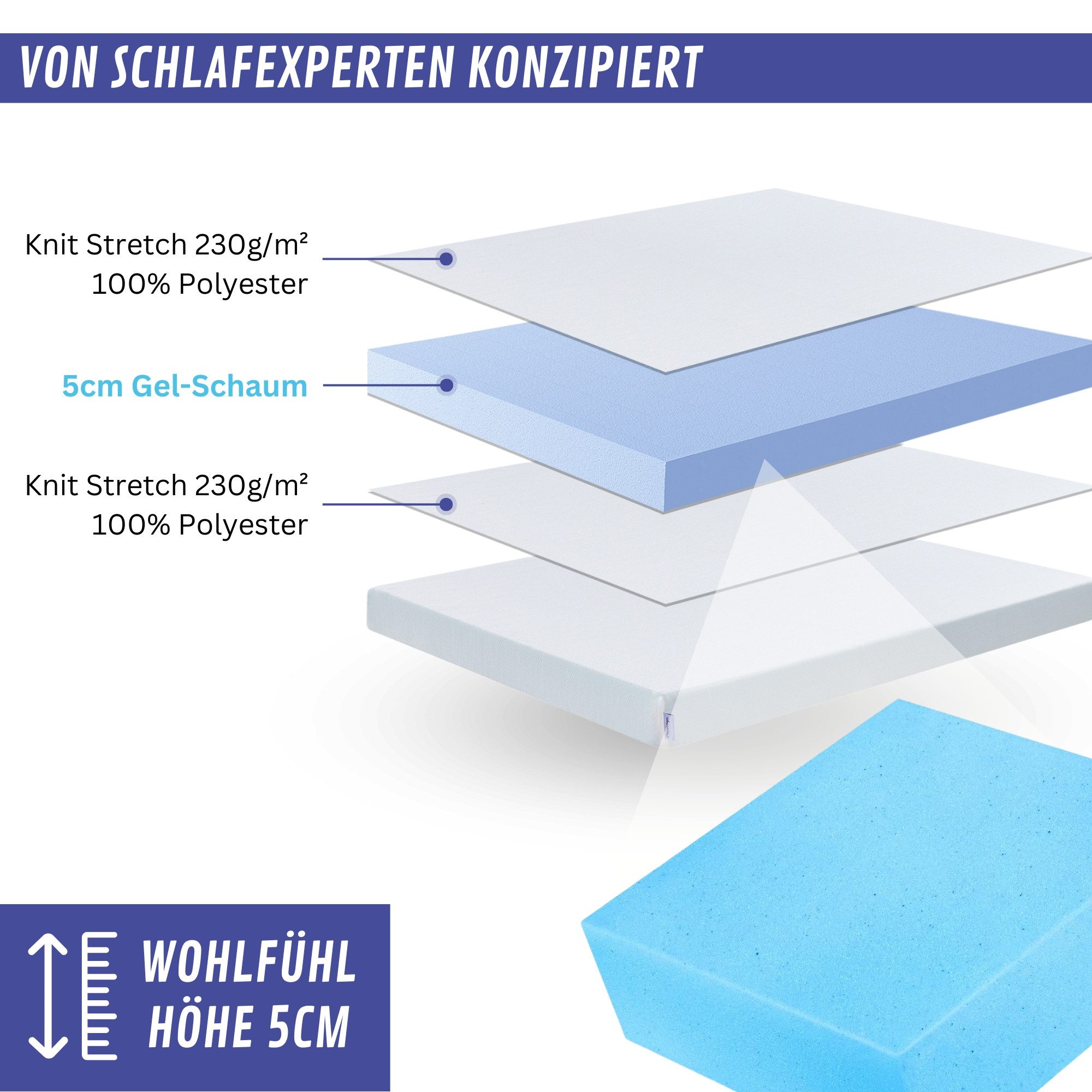 Arensberger, Topper Matratzen Topper ESSENCE, geeignet günstig online kaufen