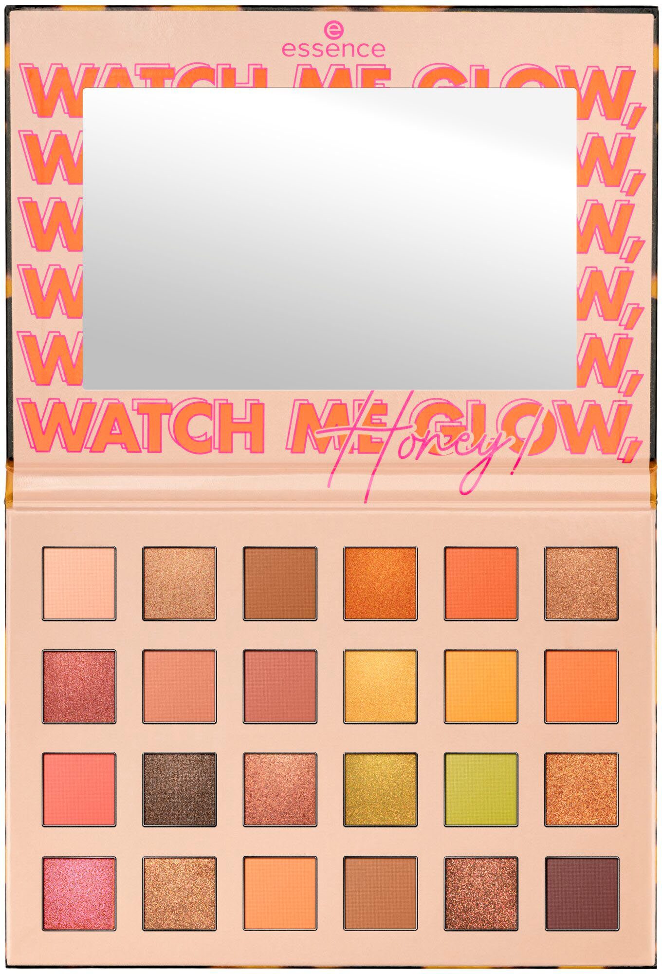 palette Lidschatten-Palette eyeshadow ME GLOW, Honey! Essence WATCH