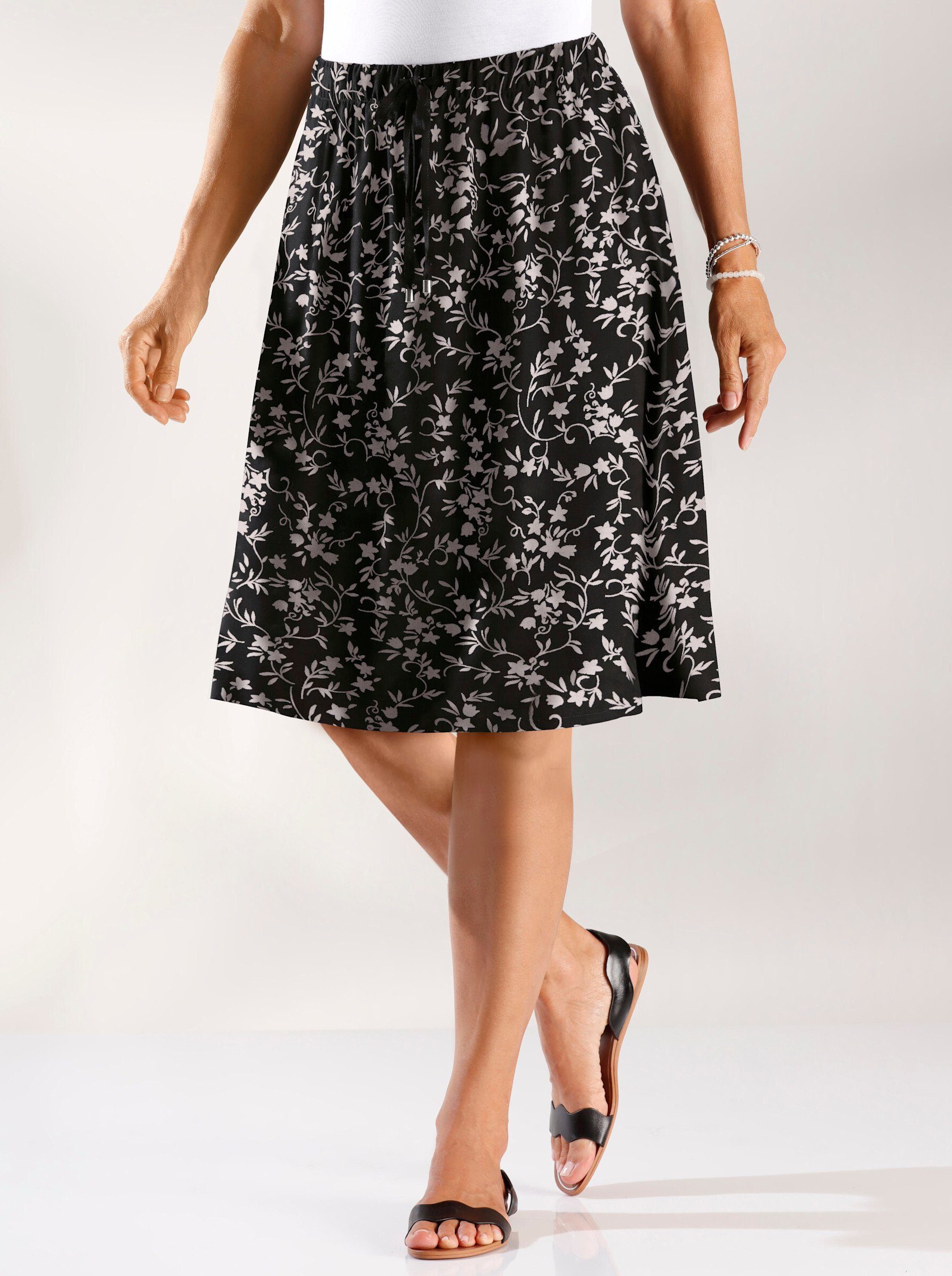 Sieh an! A-Linien-Rock Webrock . günstig online kaufen