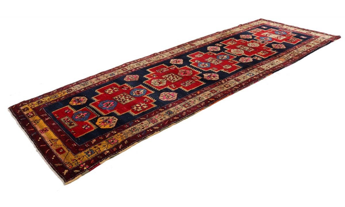 rechteckig, Orientteppich / Orientteppich Nain Trading, Handgeknüpfter 6 mm 129x383 Belutsch Läufer, Höhe: Perserteppich