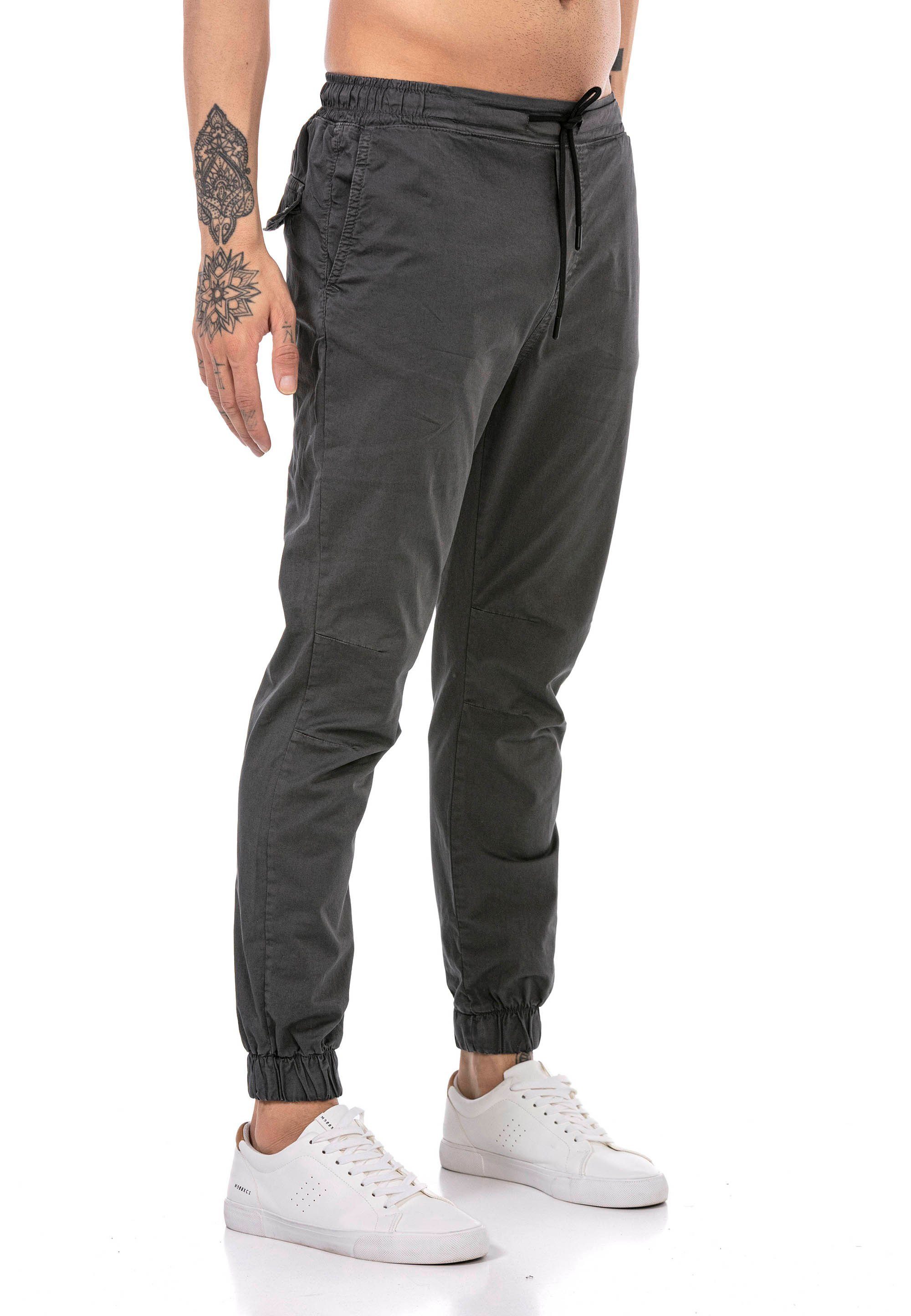 RedBridge Jogginghose Premium Jogpants Hose vielseitig kombinierbar Anthrazit