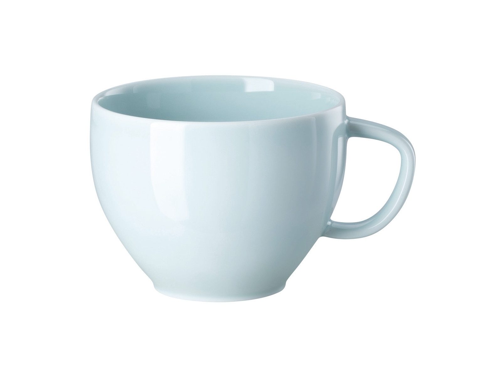 Rosenthal Tasse Junto Opal Green Kombitasse mit Untertasse, Porzellan