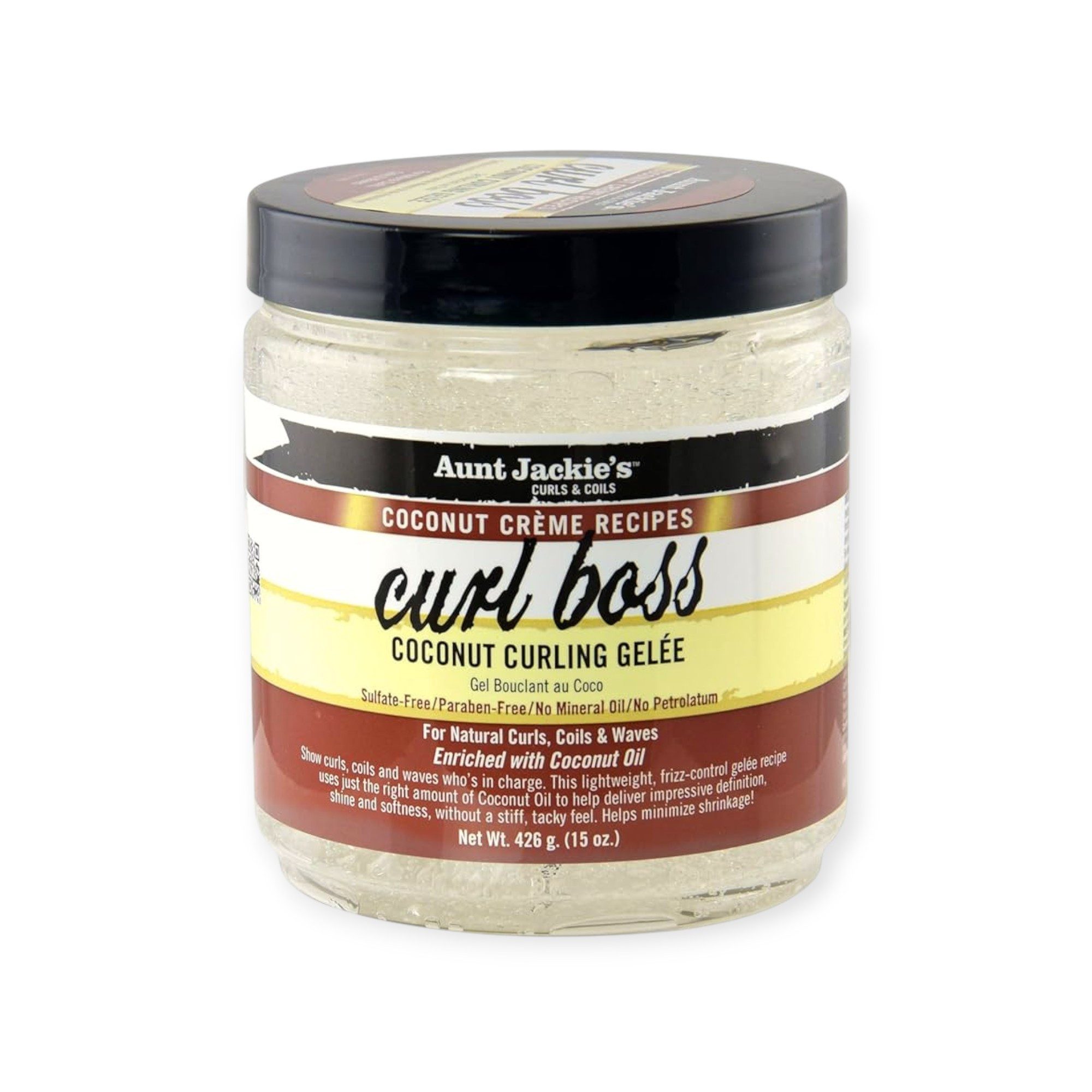 Aunt Jackie's Haargel Curl Boss Coconut Curling