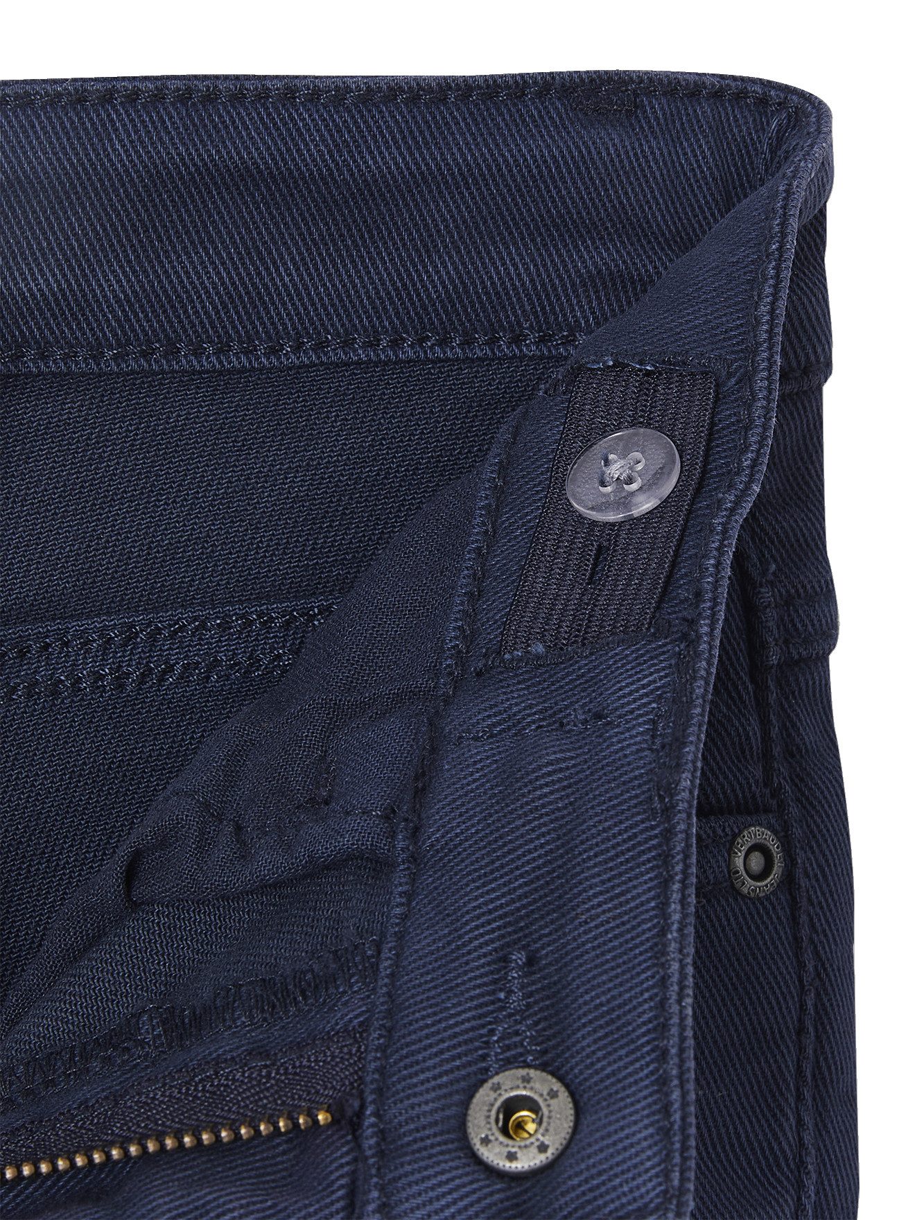 vertbaudet Stoffhose Jungen Slim-Fit-Hose, Hüftweite REGULAR Slim-Fit-Hose, Bundweite verstellbar, REGULAR