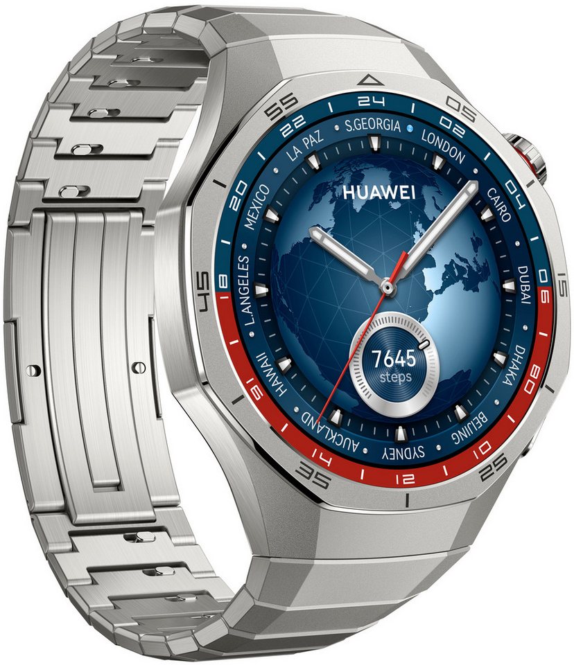 Huawei Watch GT5 PRO 46MM Smartwatch (Harmony OS) silberfarben