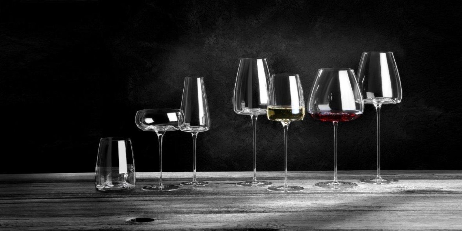 ZIEHER Weinglas Zieher Vision Intense Weinglas 2er-Set, Glas, 2er Set