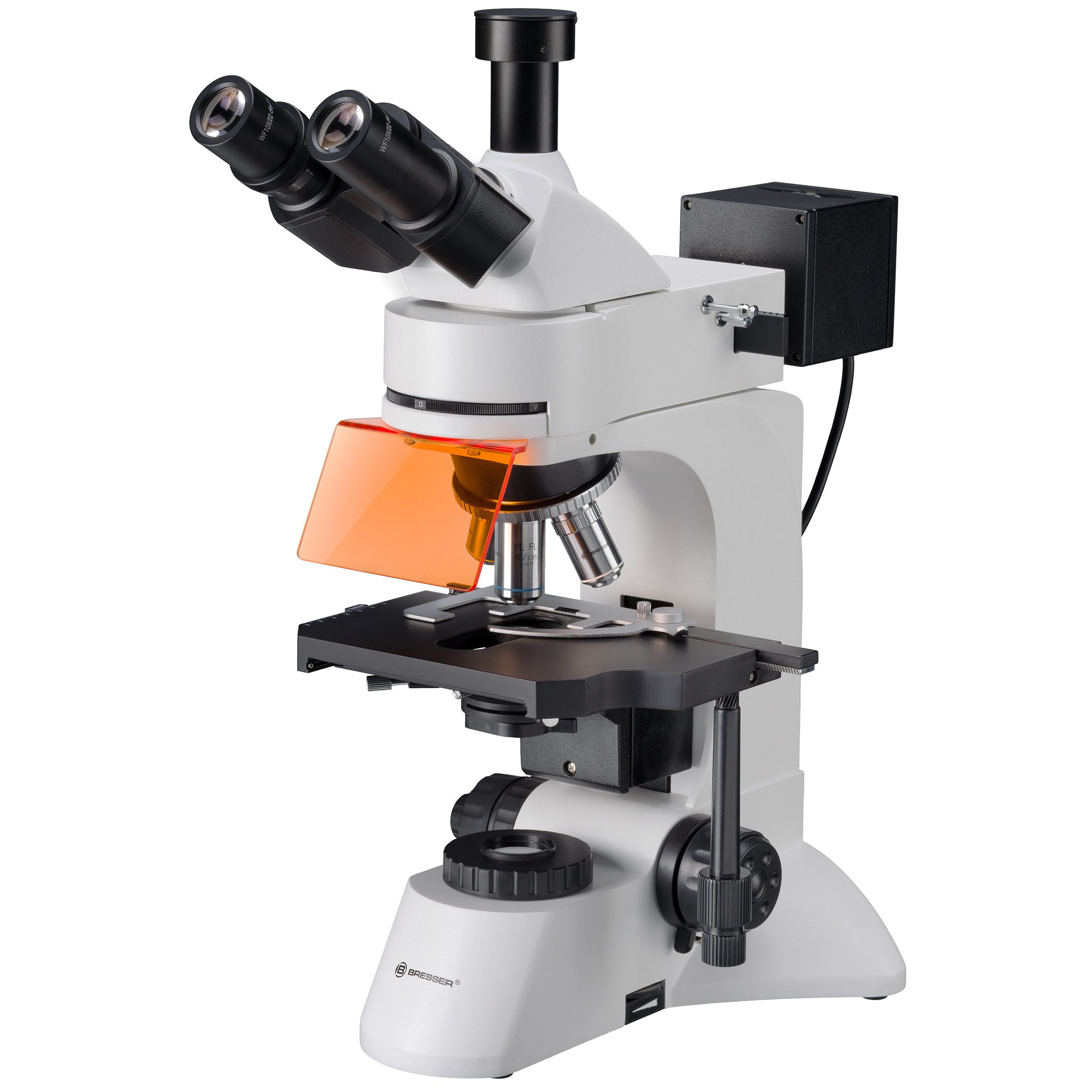 BRESSER BRESSER Science ADL 601 F LED 40-1000x Mikroskop Auf- und Durchlichtmikroskop