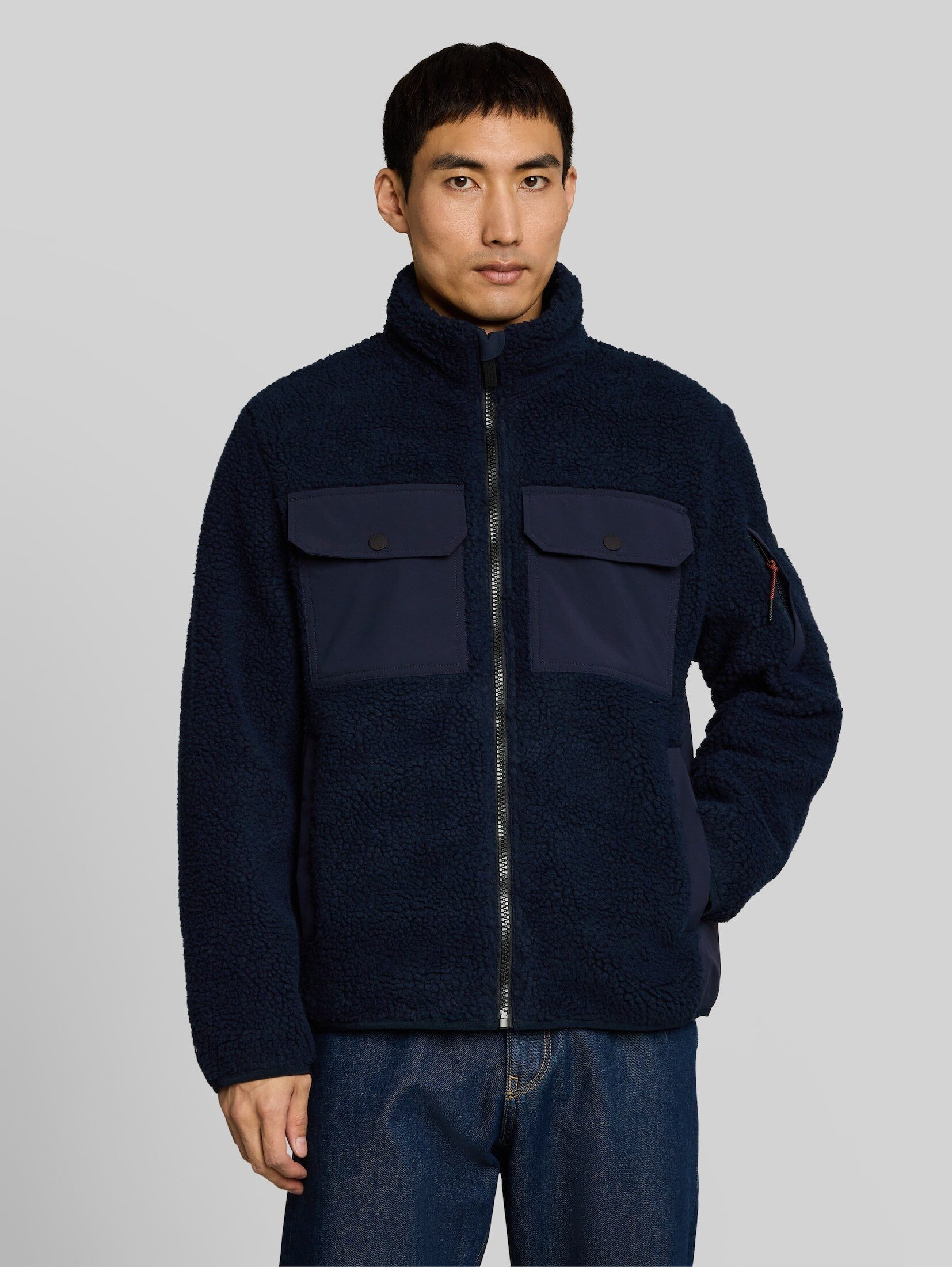 TOM TAILOR Outdoorjacke Jacken Teddy Jacke mit Taschen