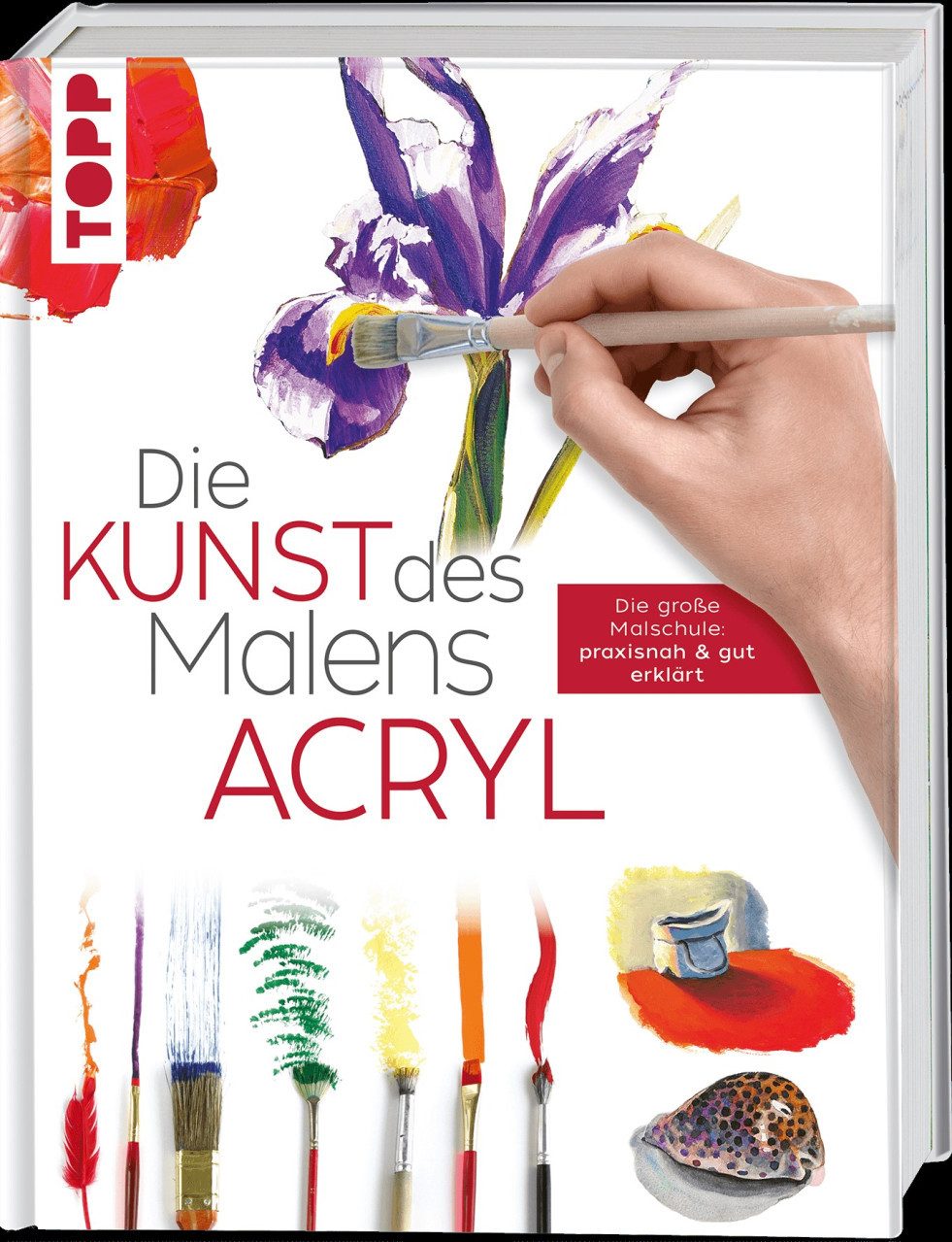 TOPP Kreativ Malbuch Die Kunst des Malens Acryl