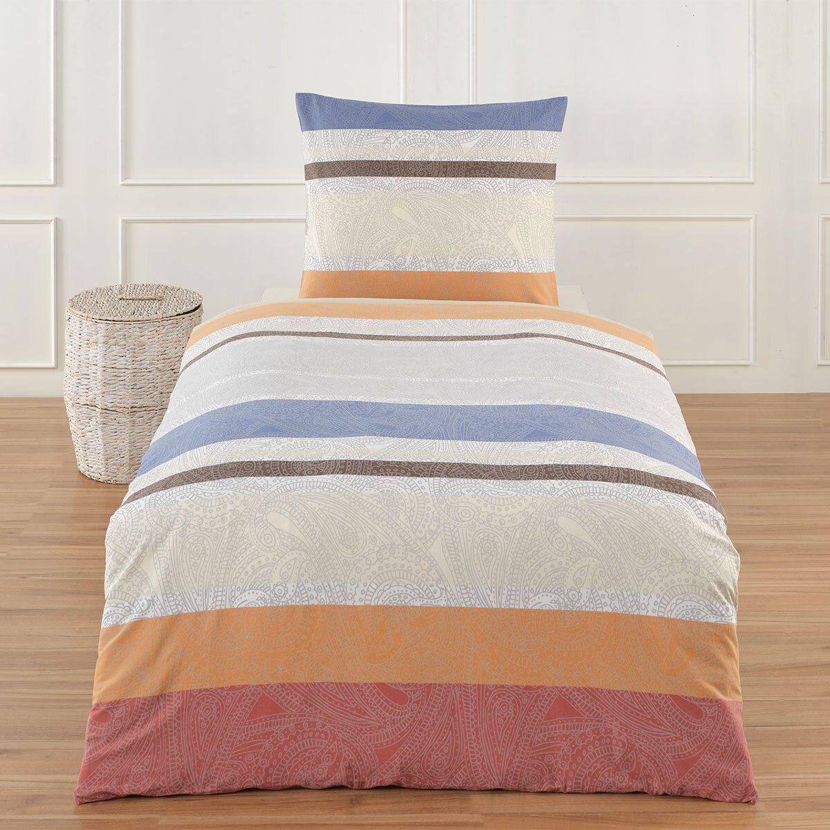 TRAUMSCHLAF Bettwäsche Sevilla, Flanell, 2 teilig, flauschig weiches, flora günstig online kaufen