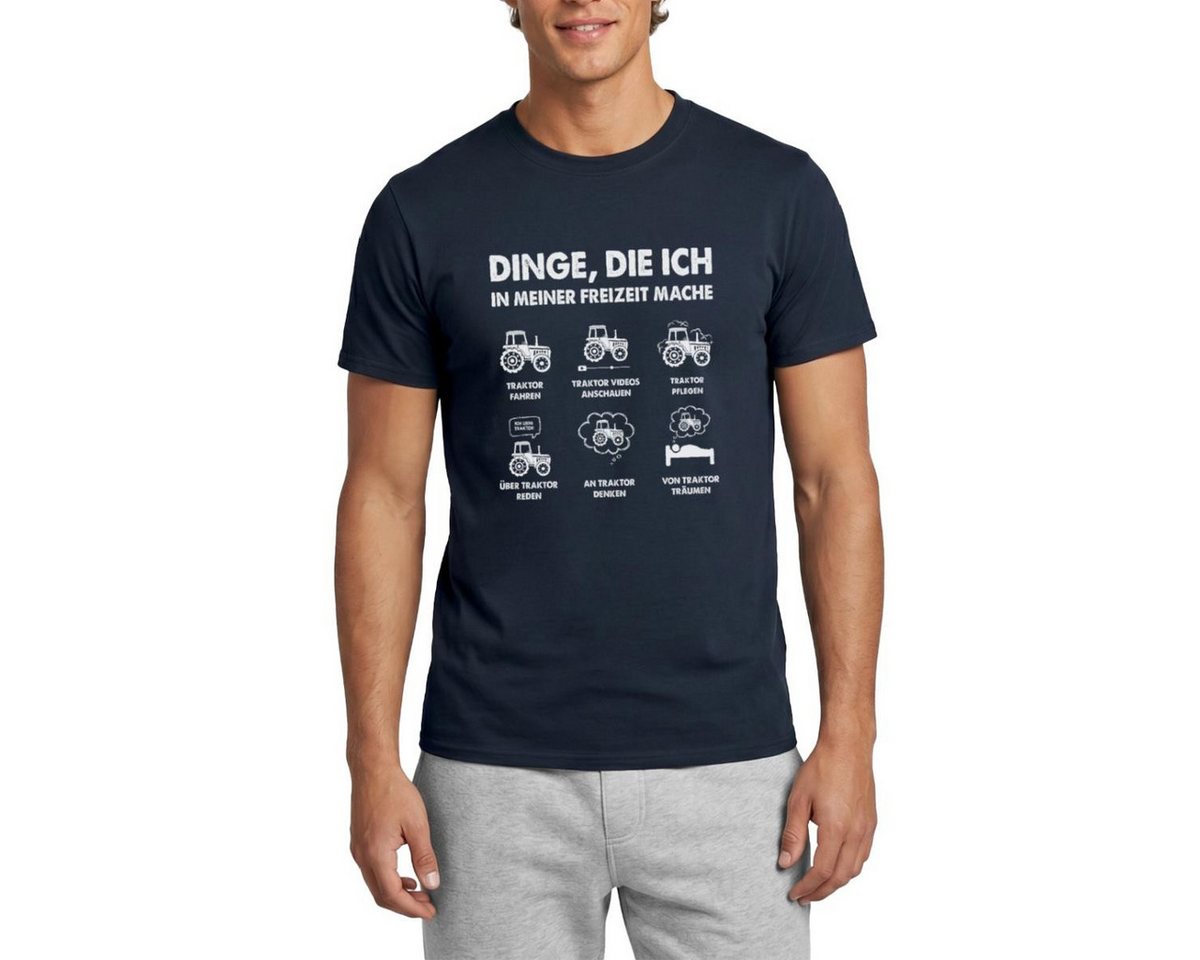 Spreadshirt T-Shirt Traktor Bauer Trekker Geschenke Für Traktorfahrer Männer T-Shirt (1-tlg)