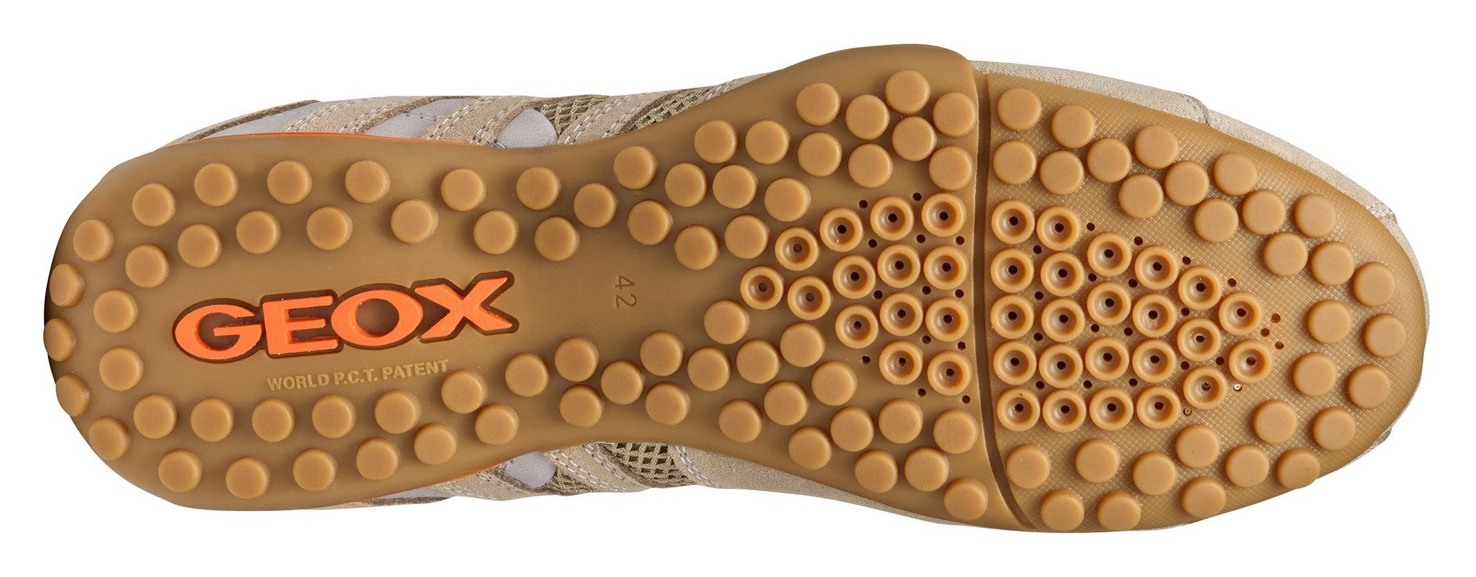 Geox U SNAKE ORIGINAL Schnürschuh, Schnürschuh, Freizeitschuh, Trekking Sneaker mit Lederinnensohle