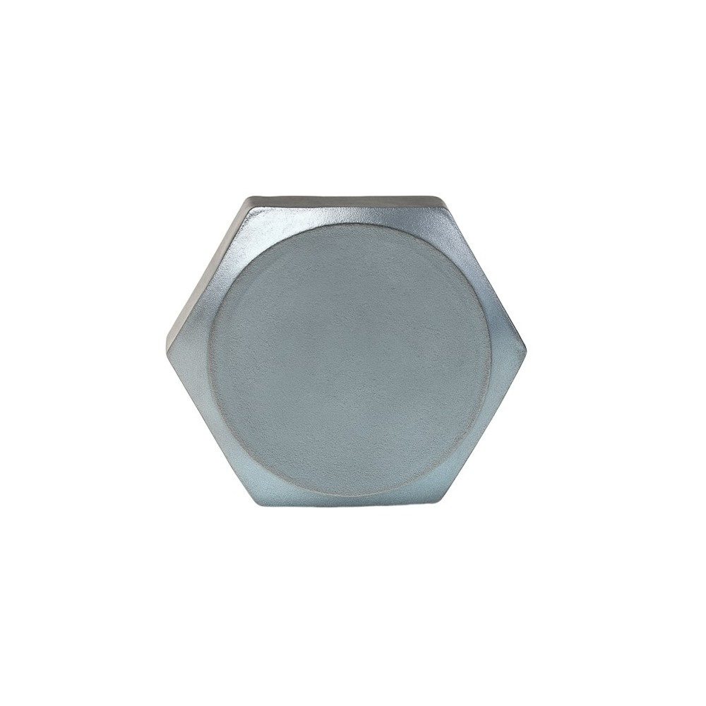 ARLI Schraube 10x Sechskantschraube 8 x 60 mm Stahl verzinkt DIN 571, DIN571 Sechkant Schraube 8 x 60 mm / 6-kant Schrauben für Holz Dübel