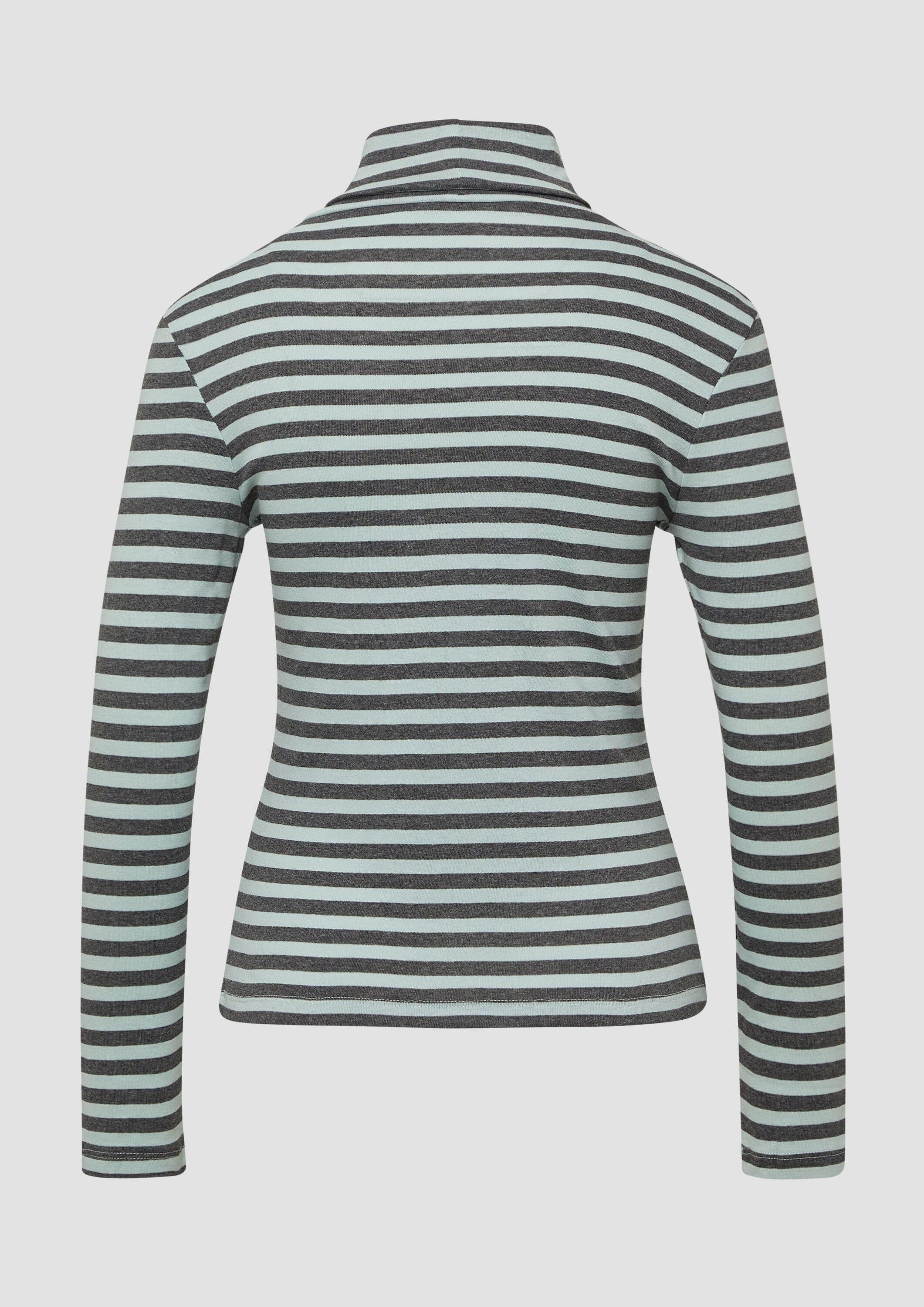 s.Oliver Langarmshirt T-Shirt Gestreiftes Longsleeve im günstig online kaufen