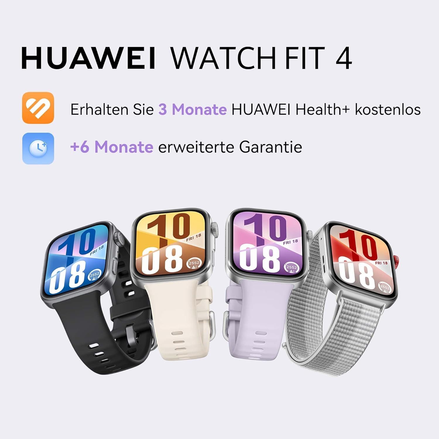 Huawei Damen"s Modernes Gesundheits- Aktivitäts-Tracking am Handgelenk Smartwatch, Präziser GPS Tracker mit Schlafmonitor, Herzfrequenz & Wasserschutz