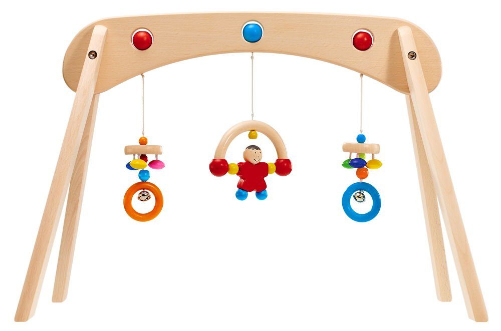 Selecta Greifling Selecta Babywelt Holz Musina Spieltrapez aus Massivholz 61063