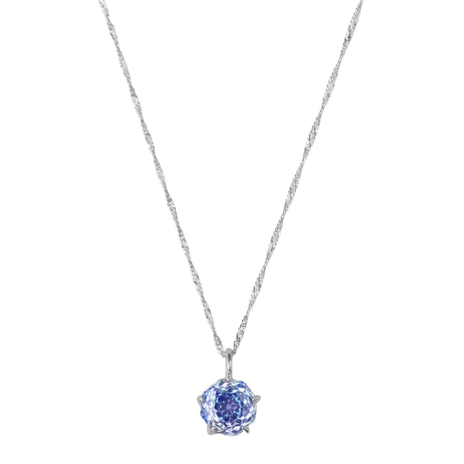 Silberkette Amor Halskette für Damen, Silber 925, Zirkonia