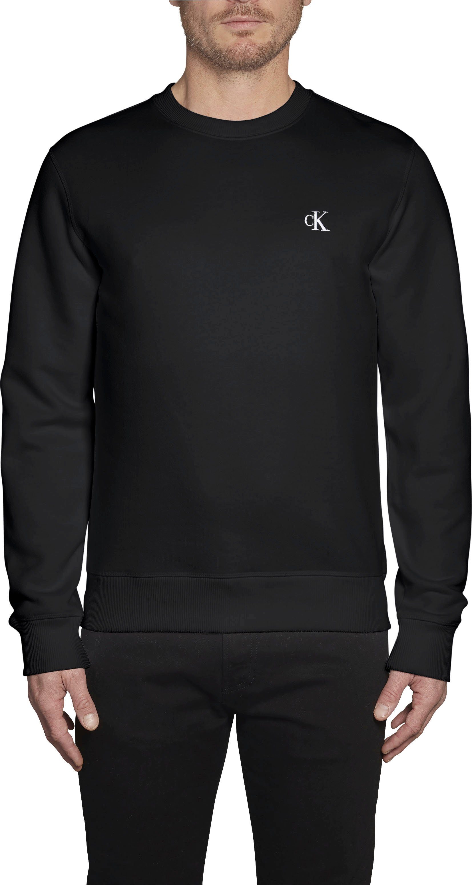 Calvin Klein Jeans Sweatshirt "CK ESSENTIAL REG CN", mit Logoschriftzug auf günstig online kaufen